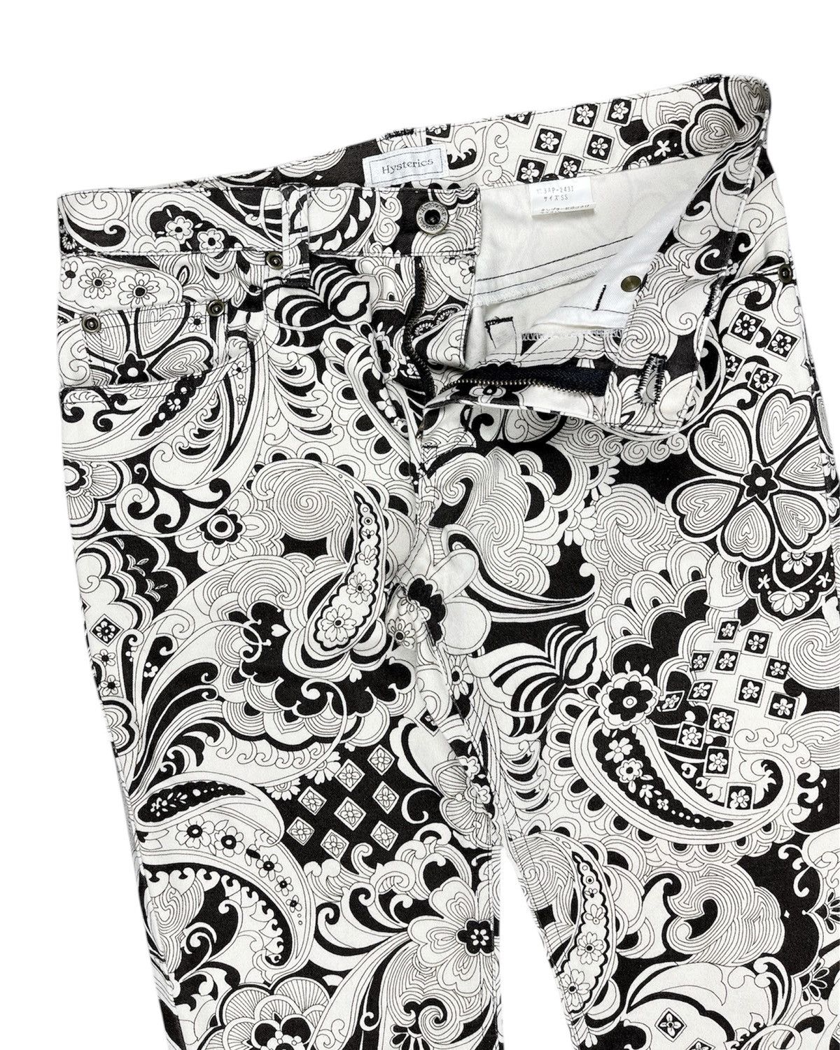 Hysteric Glamour 1990s Hysteric Glamour Paisley Printed Pants Size US 28 / EU 44 - 3 Thumbnail