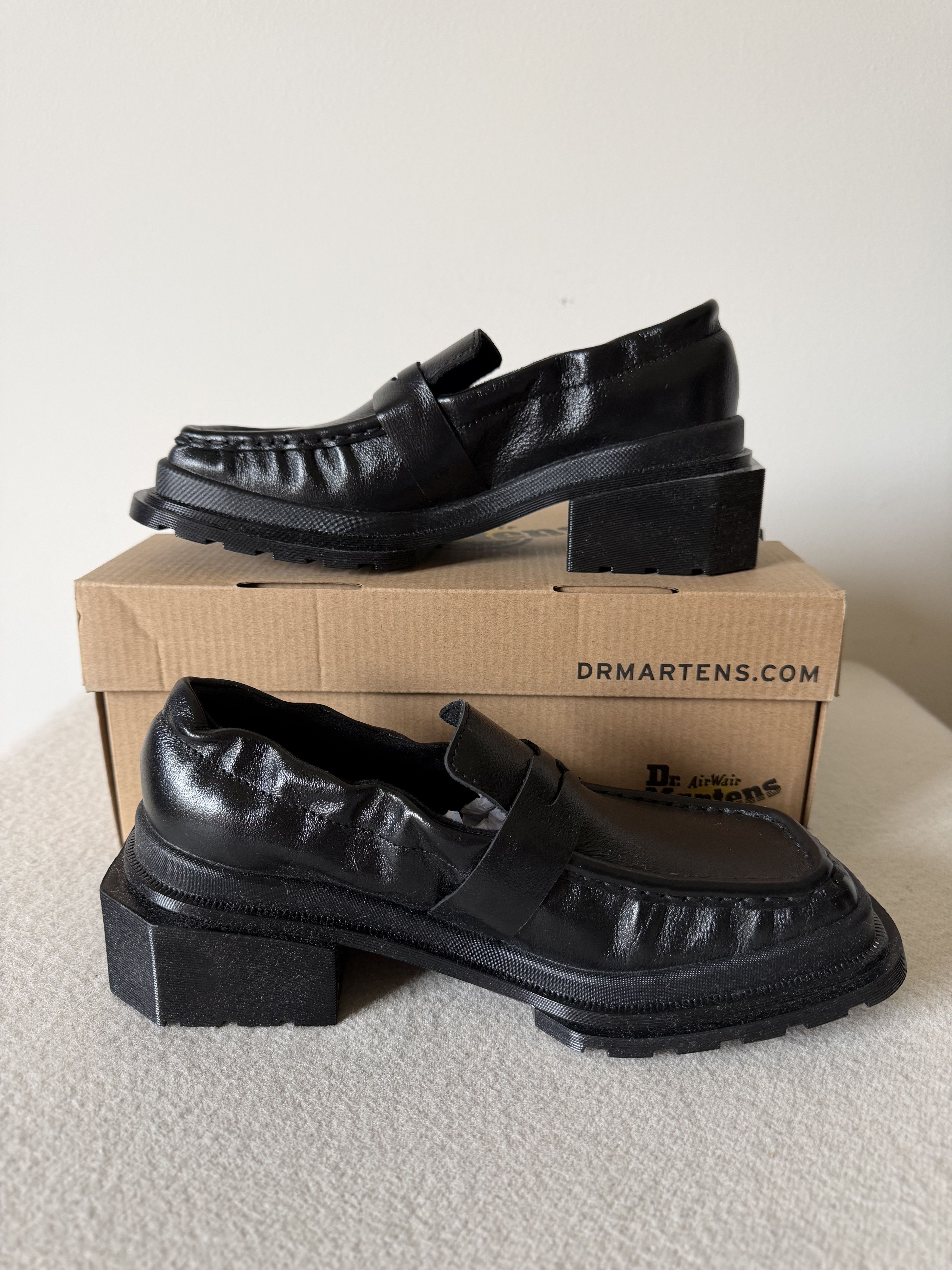 Dr. Martens Dr. Martens Maybole Loafer in Black Leather Size US 6 / IT 36 - 3 Thumbnail
