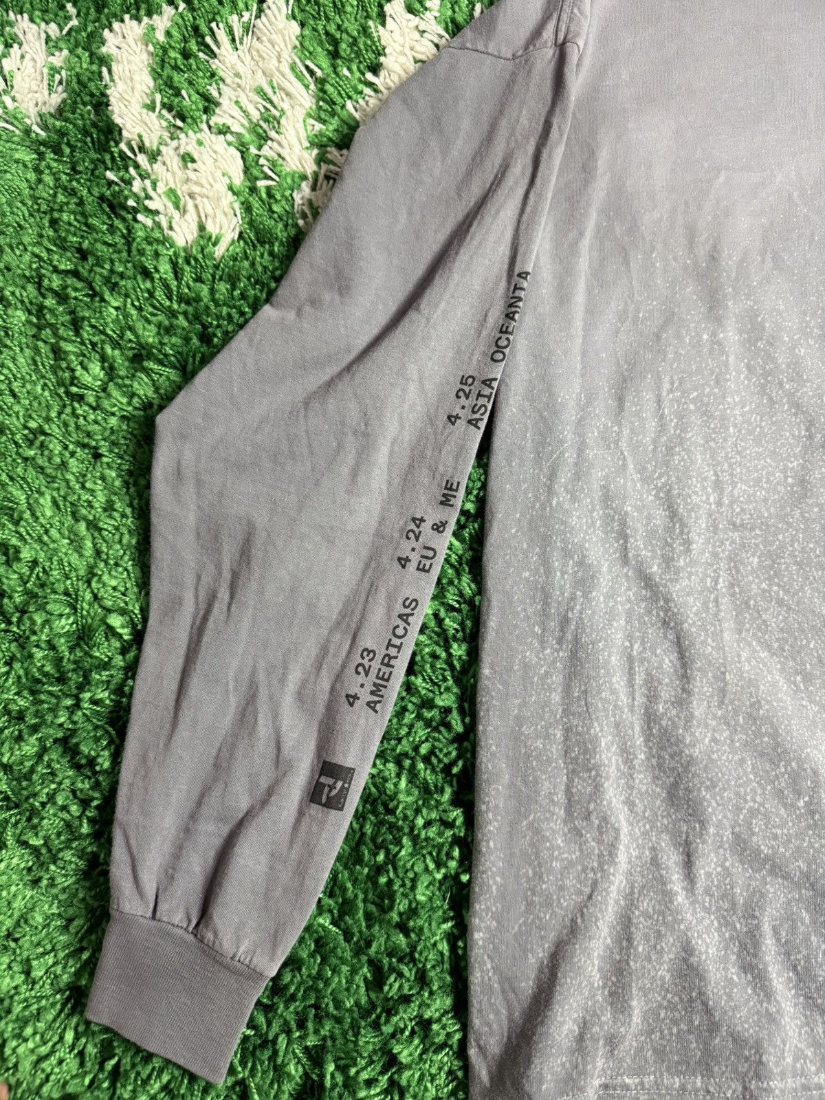 Playstation × Travis Scott Cactus Jack Fortnite Sprayed Gray Back Bling Shirt Tee Large Size US L / EU 52-54 / 3 - 5 Thumbnail