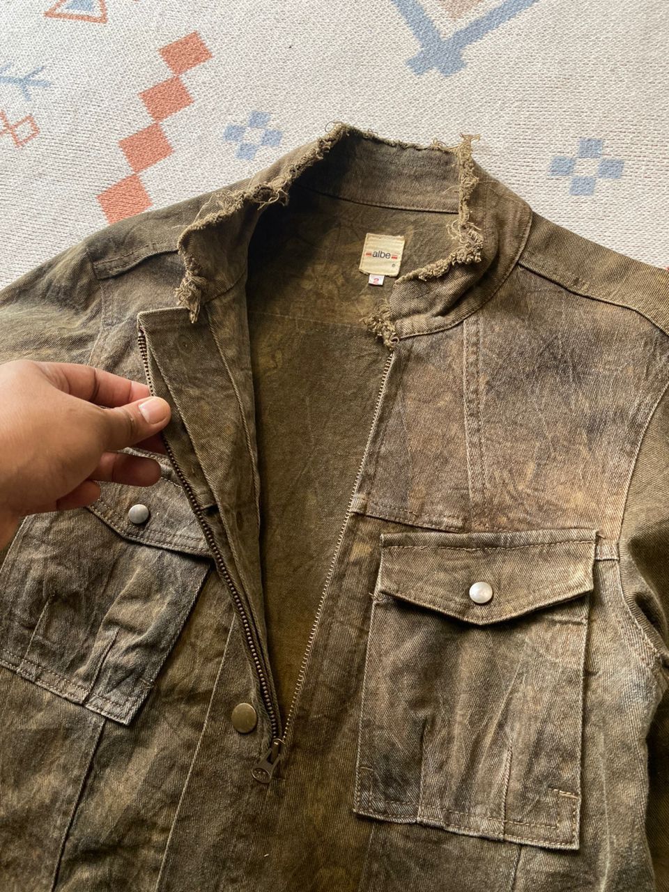 14th Addiction × If Six Was Nine × Kazuyuki Kumagai Attachment Albe Archives Japan Reconstruct Trucker Jacket Size US M / EU 48-50 / 2 - 6 Thumbnail
