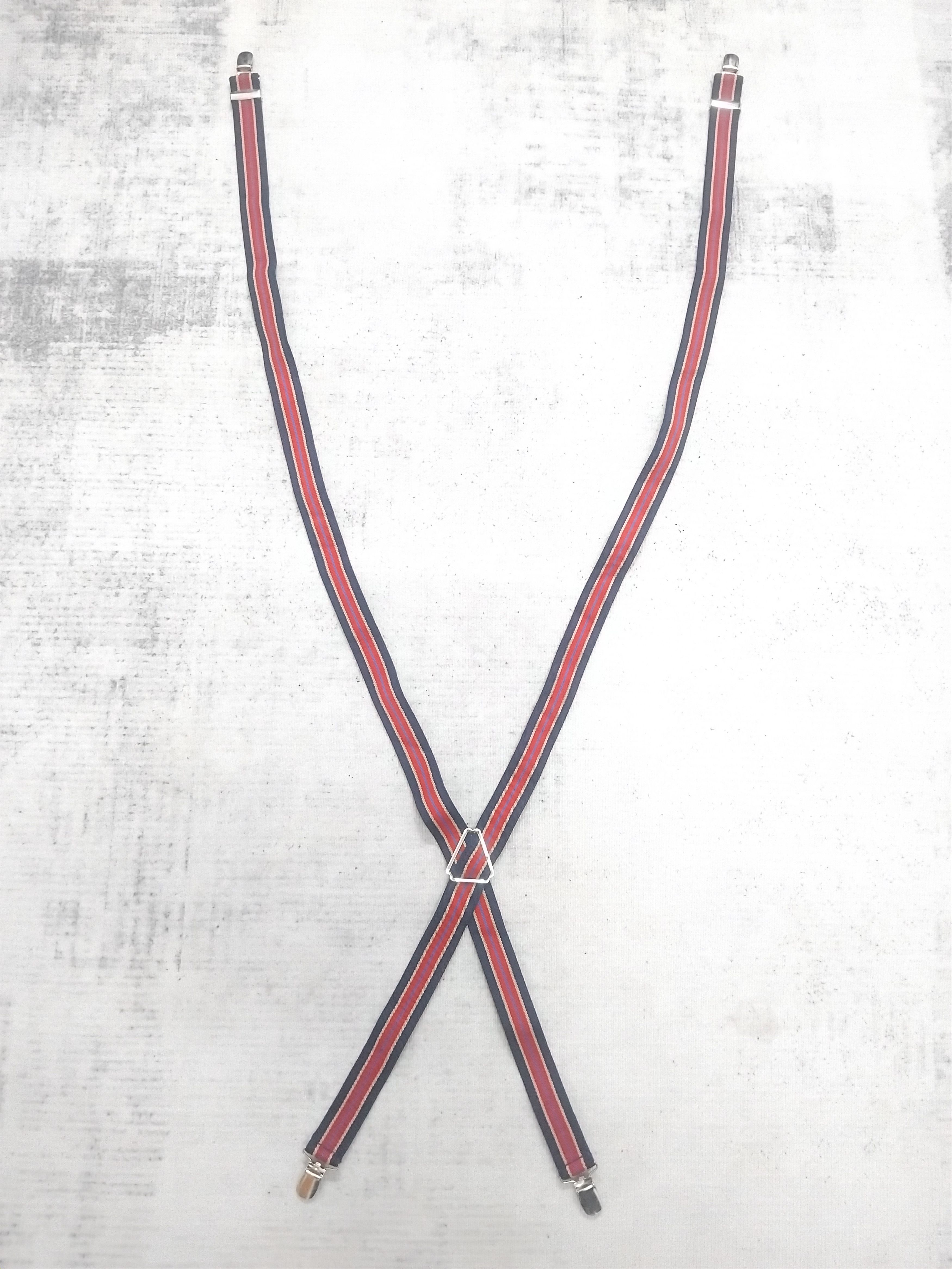 Japanese Brand Stripe streetwear Suspender Size ONE SIZE - 1 Thumbnail