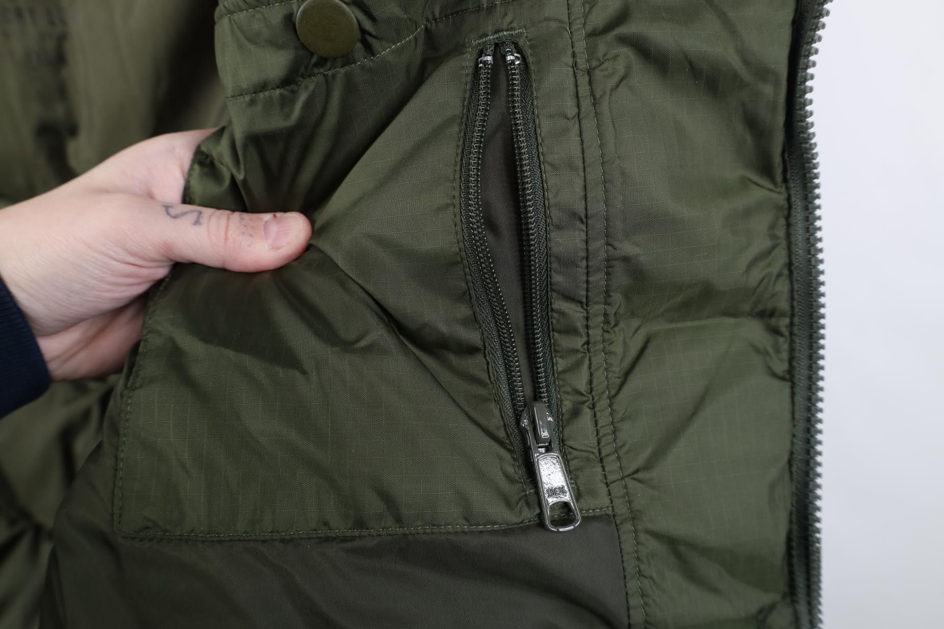 Gap Vintage Y2K Gap Insulated Hooded Puffer Vest Jacket Green Size US S / EU 44-46 / 1 - 11 Thumbnail