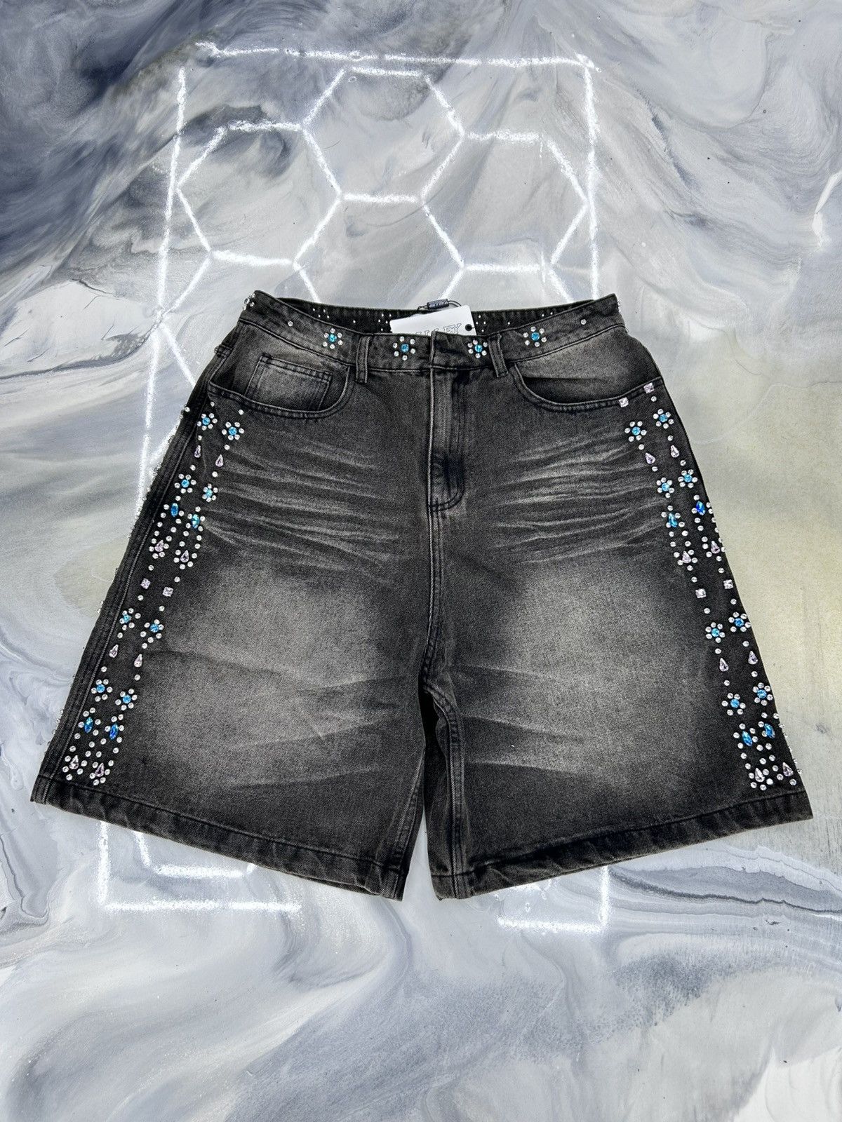 Vale Black Candy Jean Shorts Size 30