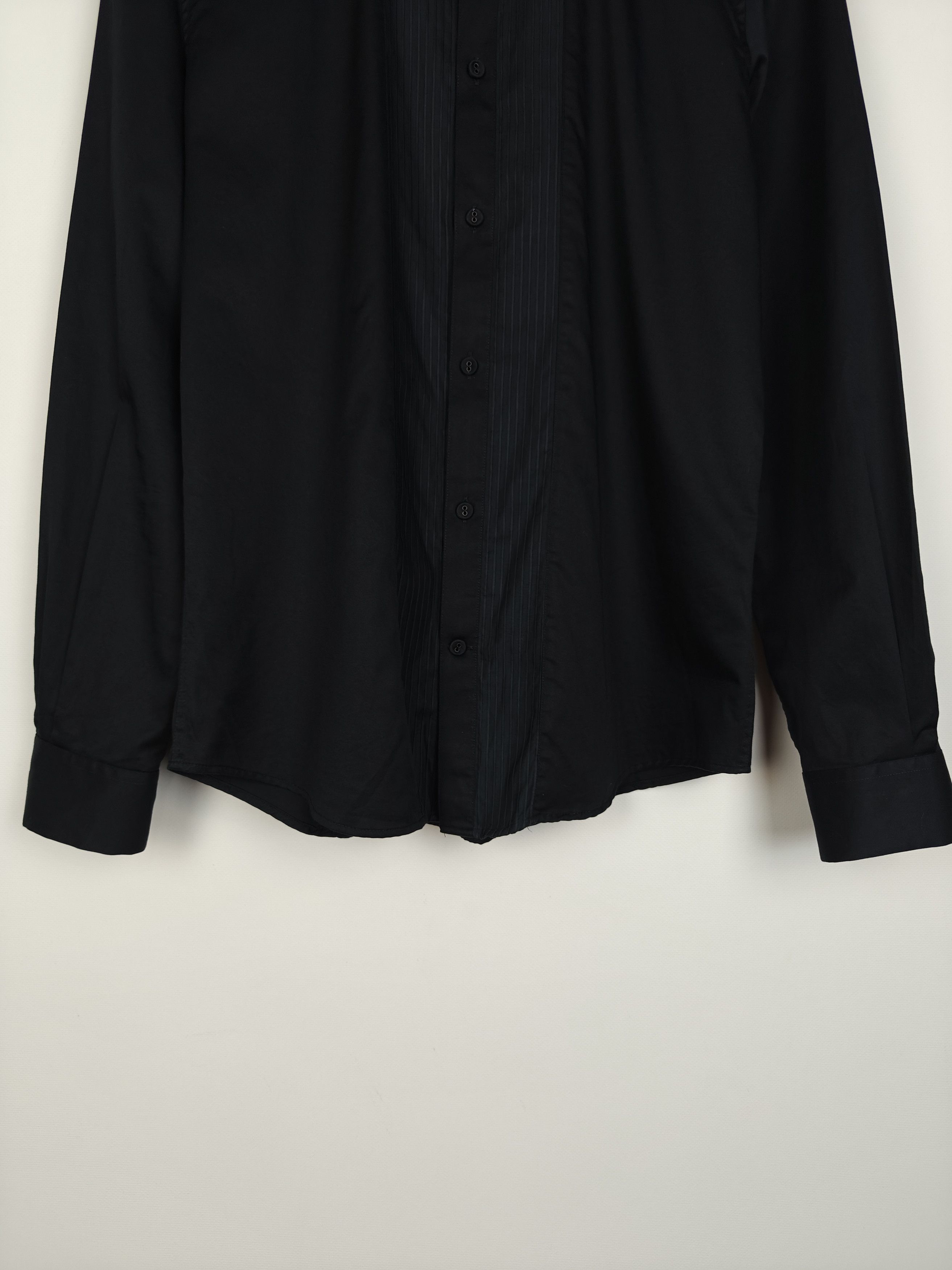 Reiss Reiss Black Shirt Longsleebe Slim Fit Black size L Size US L / EU 52-54 / 3 - 3 Thumbnail