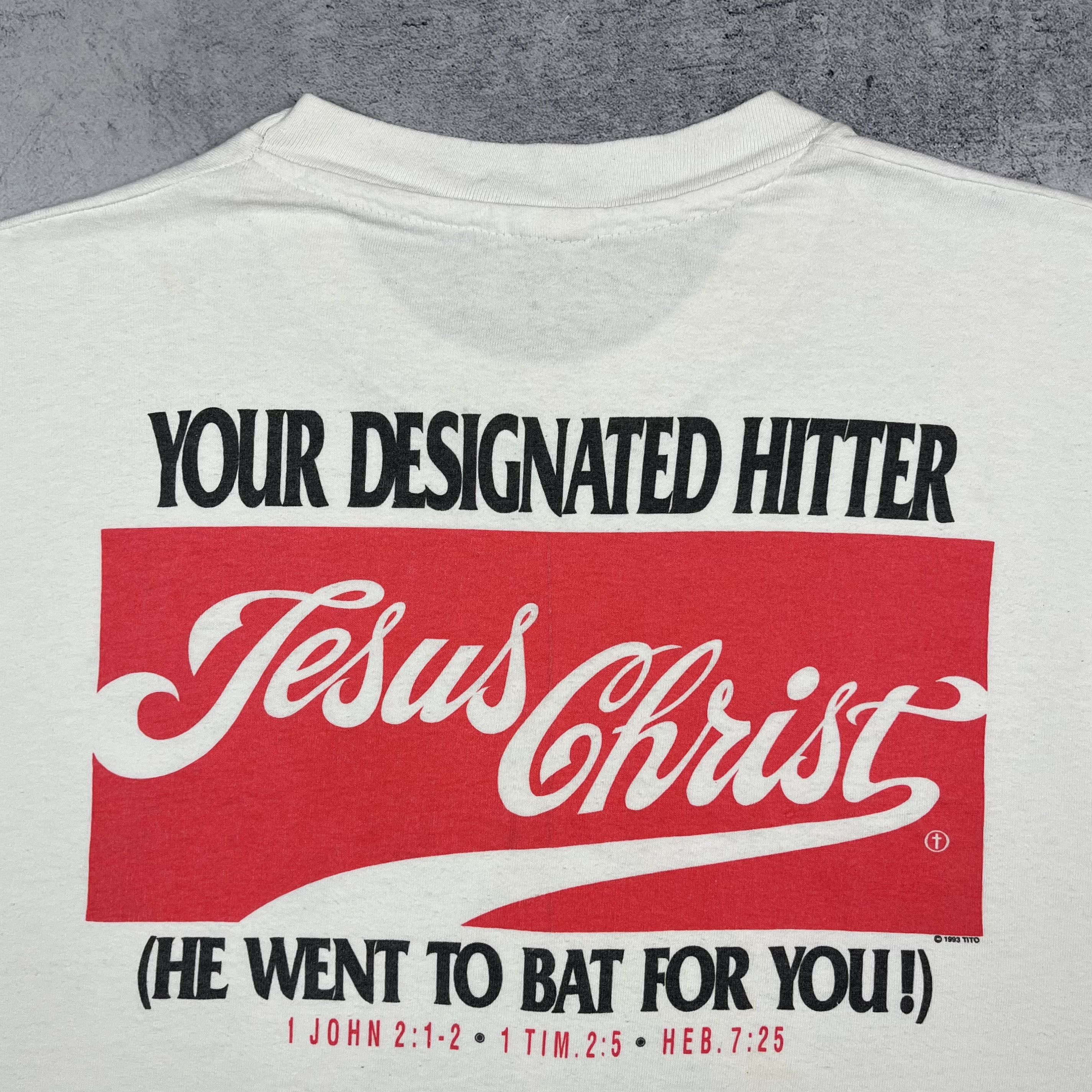 Vintage Vintage Living Epistles Jesus Christ Religion T Shirt 1993 Size US L / EU 52-54 / 3 - 21 Thumbnail