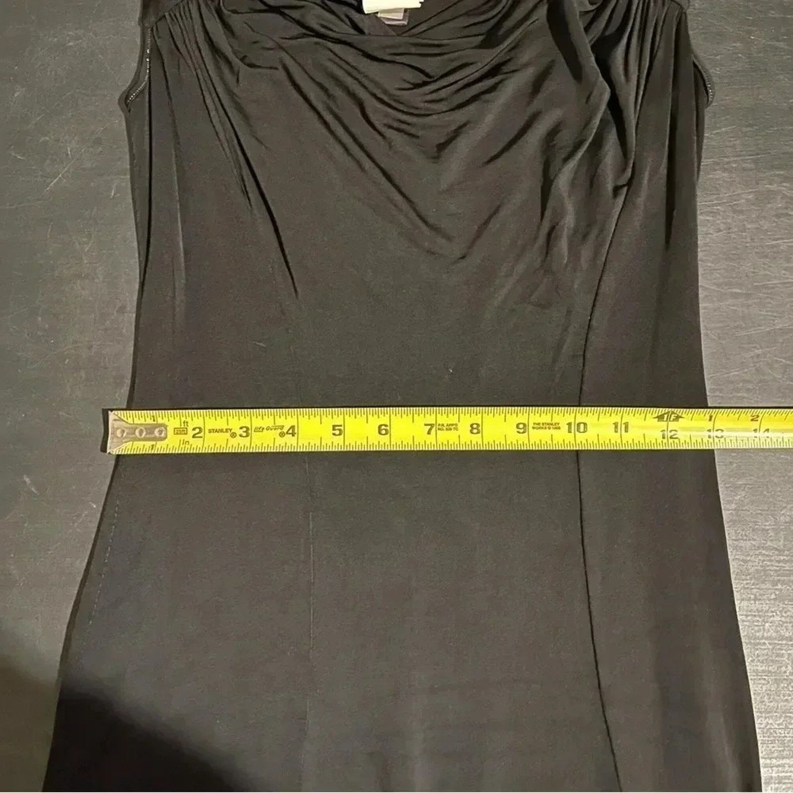 Just Cavalli Just Cavalli Midi Dress Sz 42 Black Y2K Sleeveless Size M / US 6-8 / IT 42-44 - 11 Thumbnail