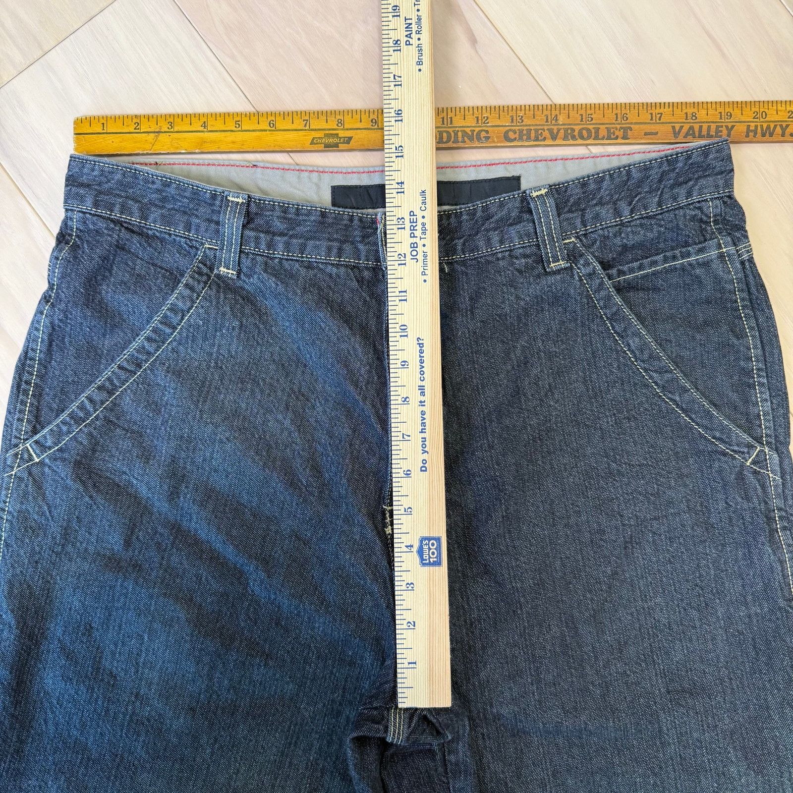 Marithe + Francois Girbaud Vintage Marithe Francois Girbaud Carpenter Pants 38 Black Size US 38 / EU 54 - 7 Thumbnail