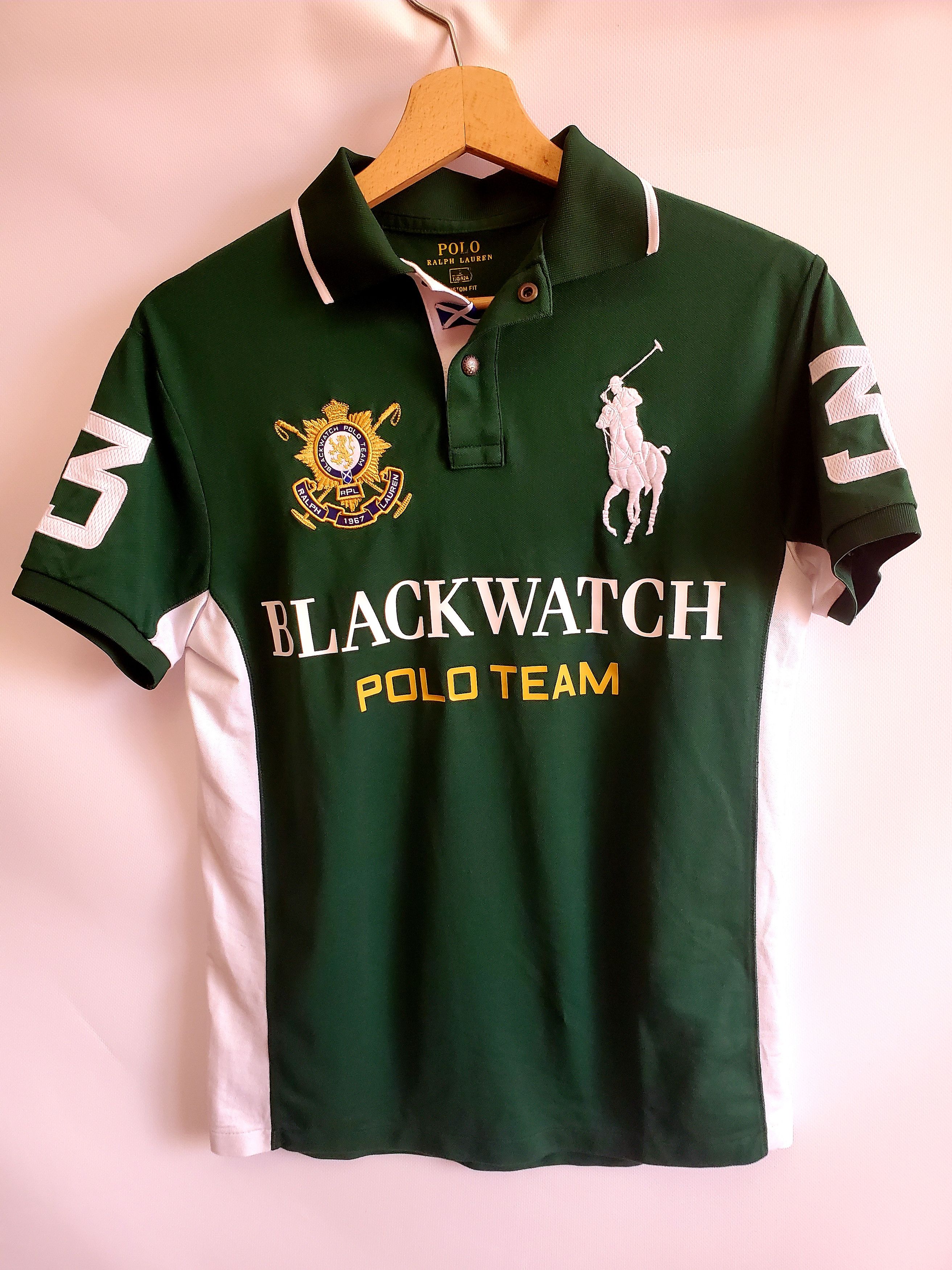 トップス Ralph Lauren BLACK WATCH POLO TEAM xs Polo Ralph Lauren Black Watch Polo Team T-Shirt 00s | eBay