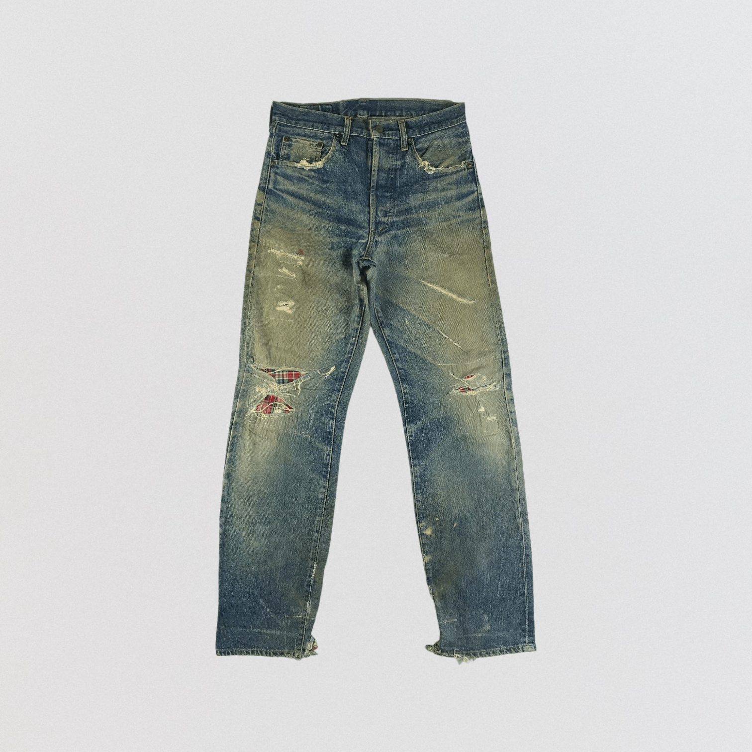 Levi's × Vintage Vintage 90s Levis 503B Redline Jeans-JM3703 Size US 31 - 1 Thumbnail