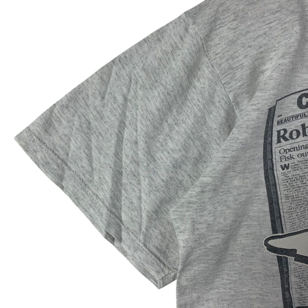 Vintage 90s CHICAGO WHITE SOX newspaper printed nba tee