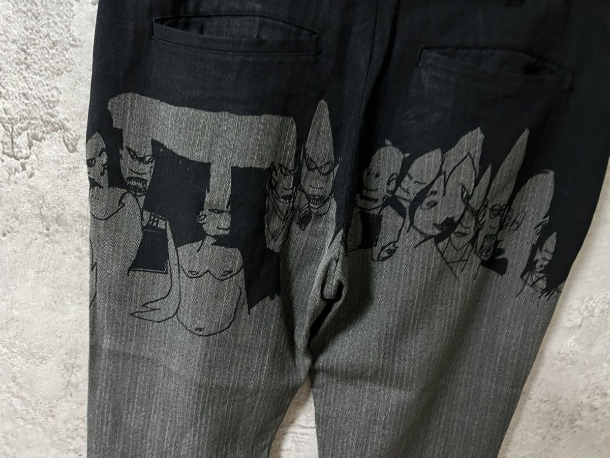 Undercover Undercover × Futura 2001AW Cartoon Trousers Size US 30 / EU 46 - 7 Thumbnail