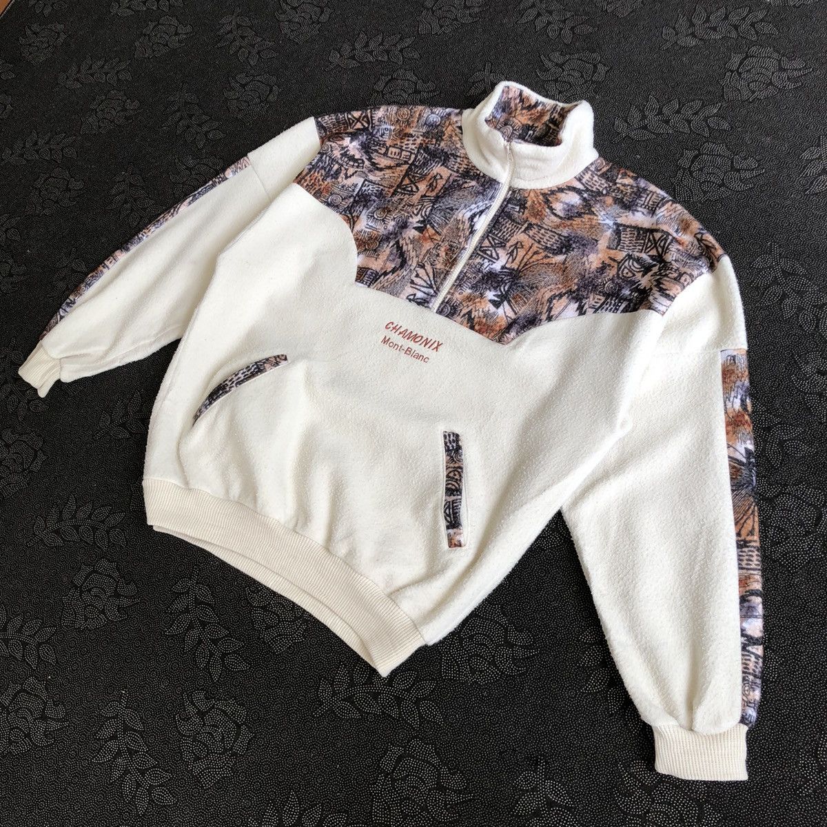 Japanese Brand TISS’ AIGLE CHAMONIX Mont-Blanc fleece Size US M / EU 48-50 / 2 - 2 Thumbnail