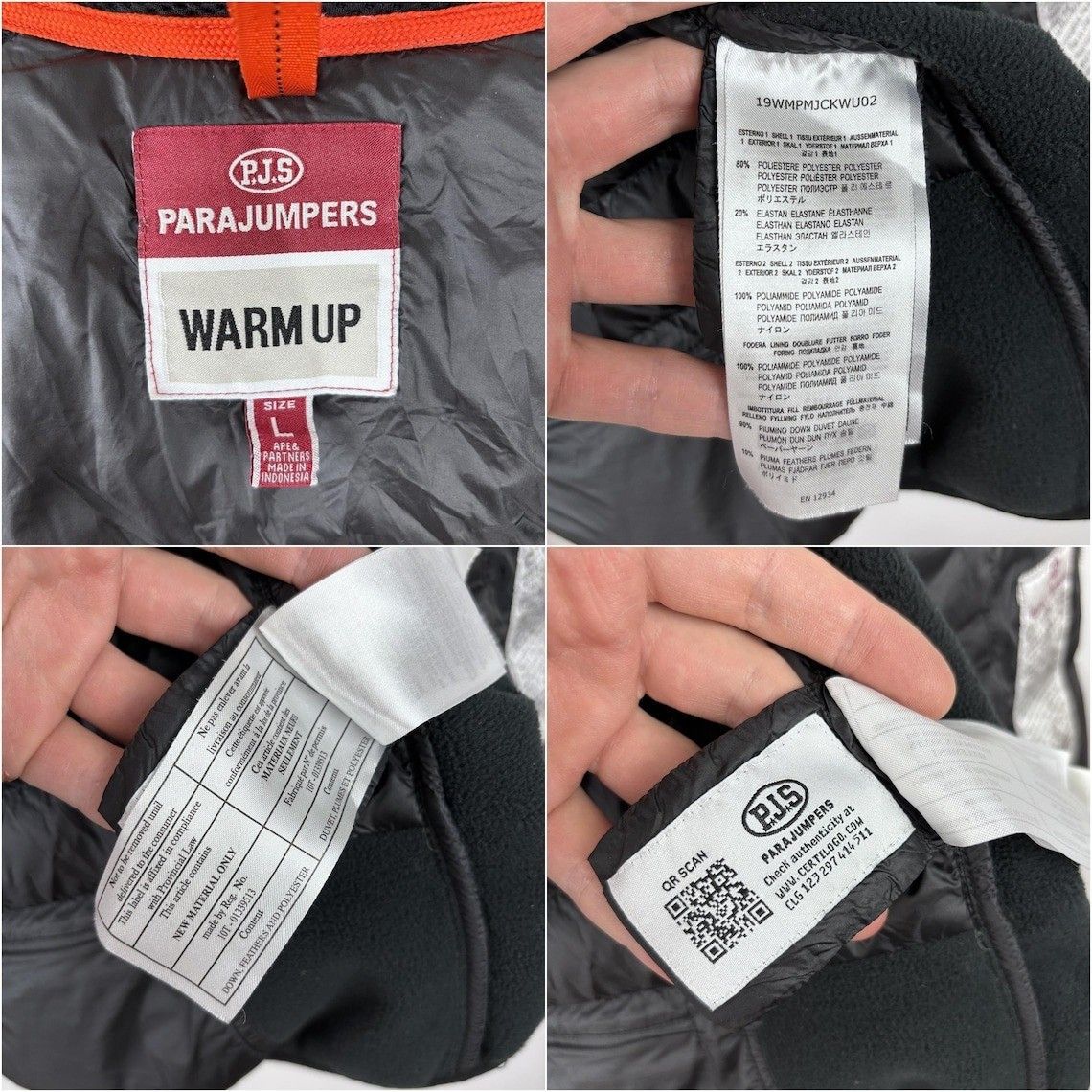 Parajumpers Parajumpers Nolan Hybrid Hooded Down Jacket L fits like ~M Size US L / EU 52-54 / 3 - 11 Thumbnail