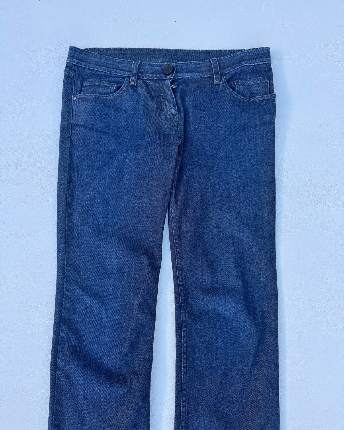 Fendi Fendi Petrol Low Waist Denim Pants Size US 31 - 2 Thumbnail