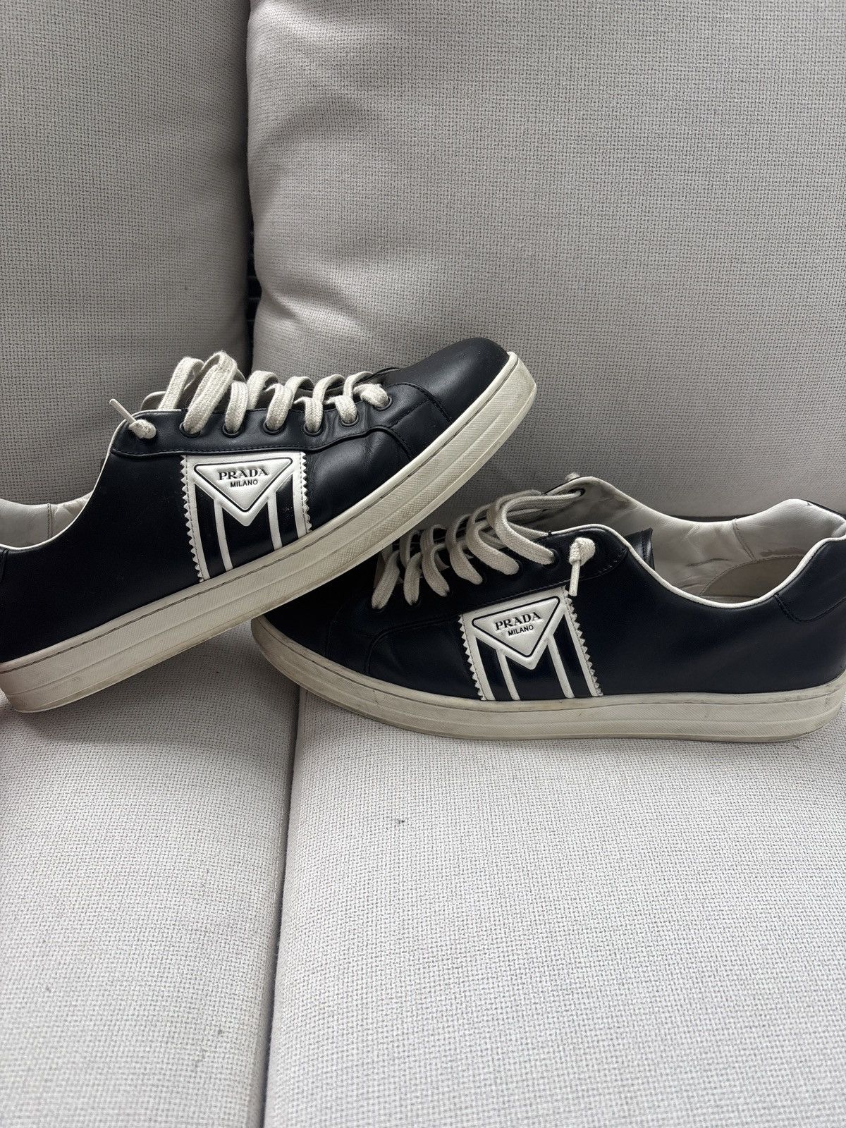 Prada Men’s Prada Sneakers Size US 11 / EU 44 - 1 Thumbnail