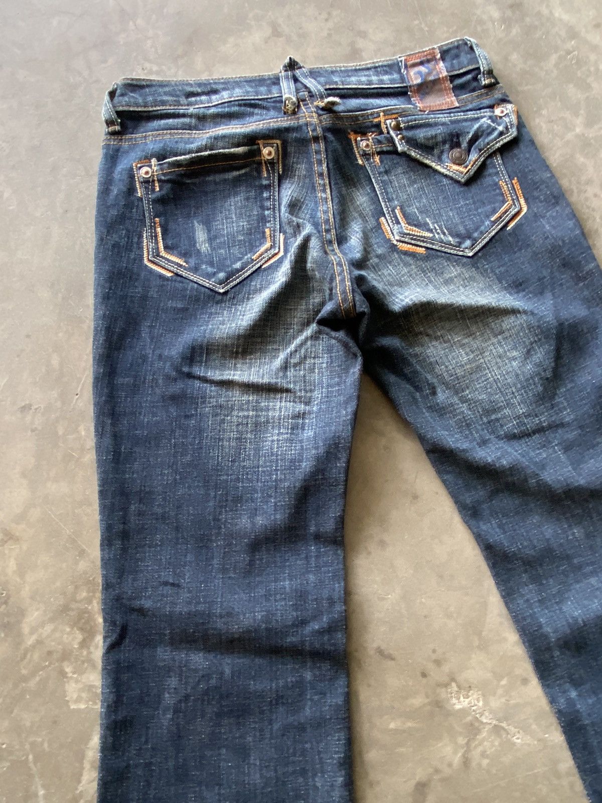Hysteric Glamour × Japanese Brand Flare Jeans Japanese Camel Road Boot Cut Size 28" / US 6 / IT 42 - 4 Thumbnail