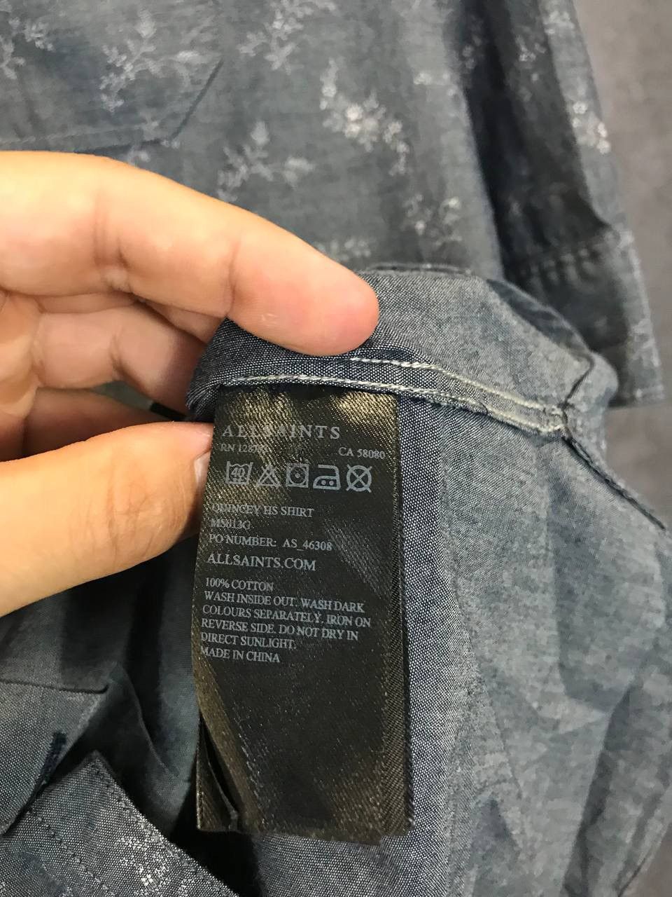 Allsaints Allsaints art shirt Size US S / EU 44-46 / 1 - 5 Thumbnail