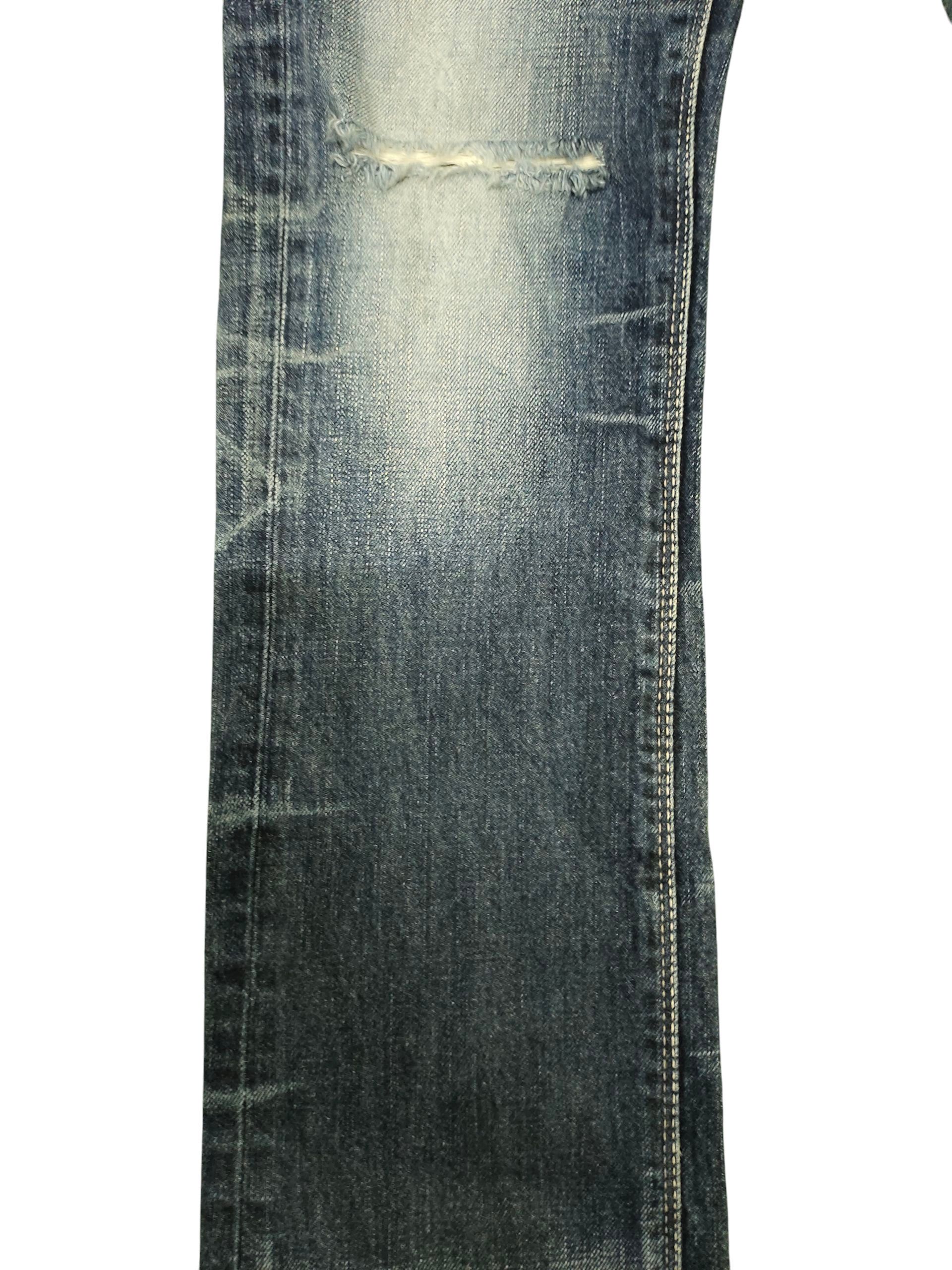 GOSTAR DE FUGA Vintage Fuga Japan Clawmark Distress Faded Denim Jeans Size US 30 / EU 46 - 4 Thumbnail