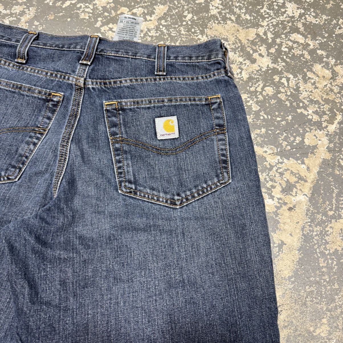 Carhartt Vintage Carhartt Denim Cut Off Workwear Shorts Jorts Size US 32 / EU 48 - 7 Thumbnail