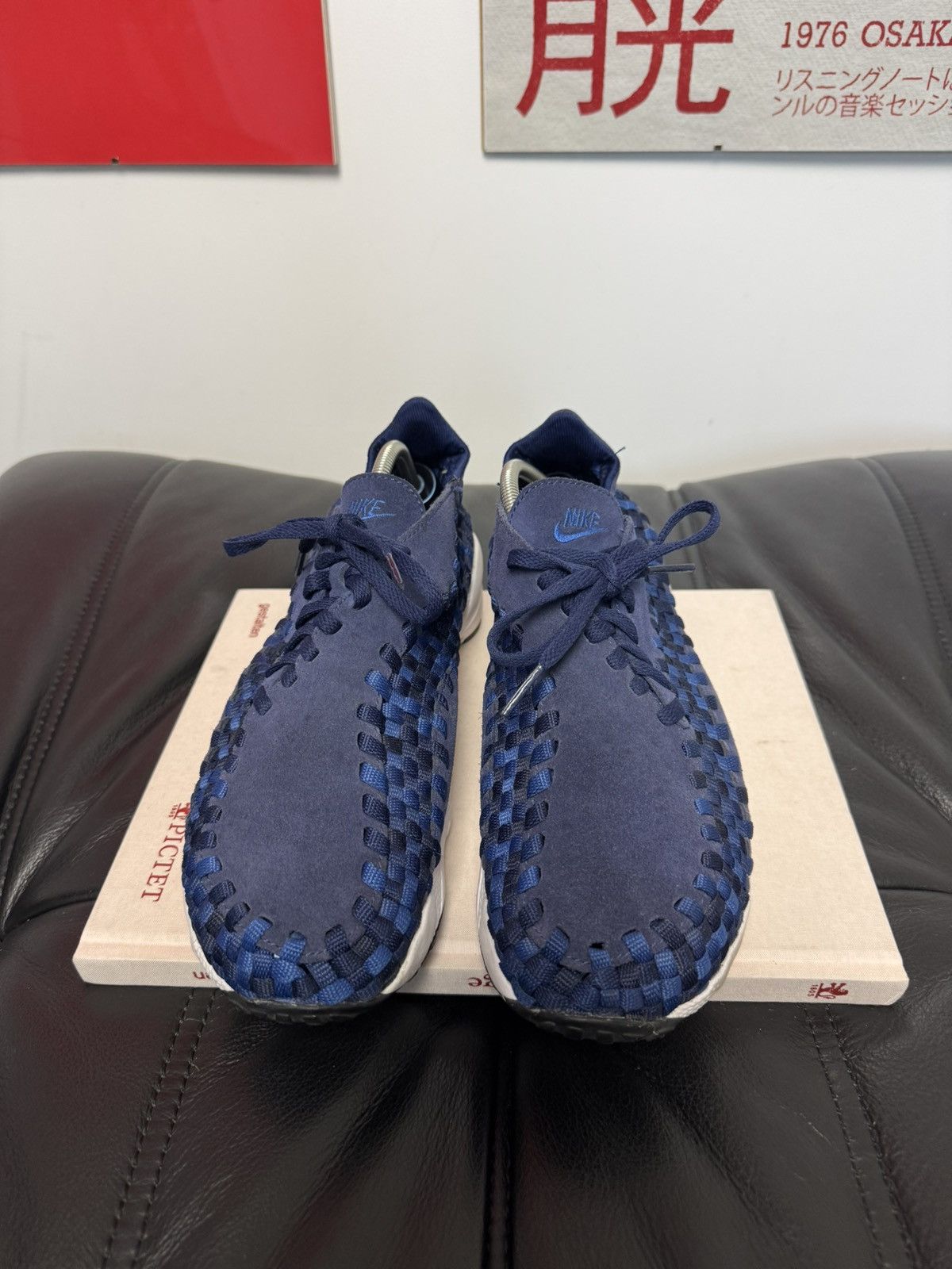 Nike Nike Woven Footscape Sneakers Blue Strwetwear Hype Y2k Size US 7.5 / EU 40-41 - 2 Thumbnail