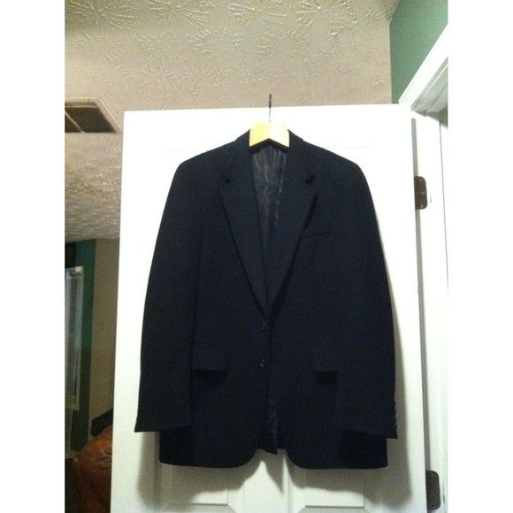 CHRISTIAN BROOKS MEN'S 100%CASHMERE COAT BLAZER SIZE:40R