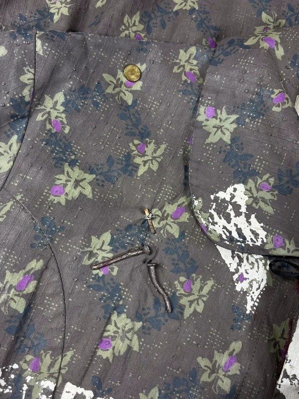 Undercover UNDERCOVER 05 SS but beautiful ll period crack stamen coat Size US L / EU 52-54 / 3 - 5 Thumbnail