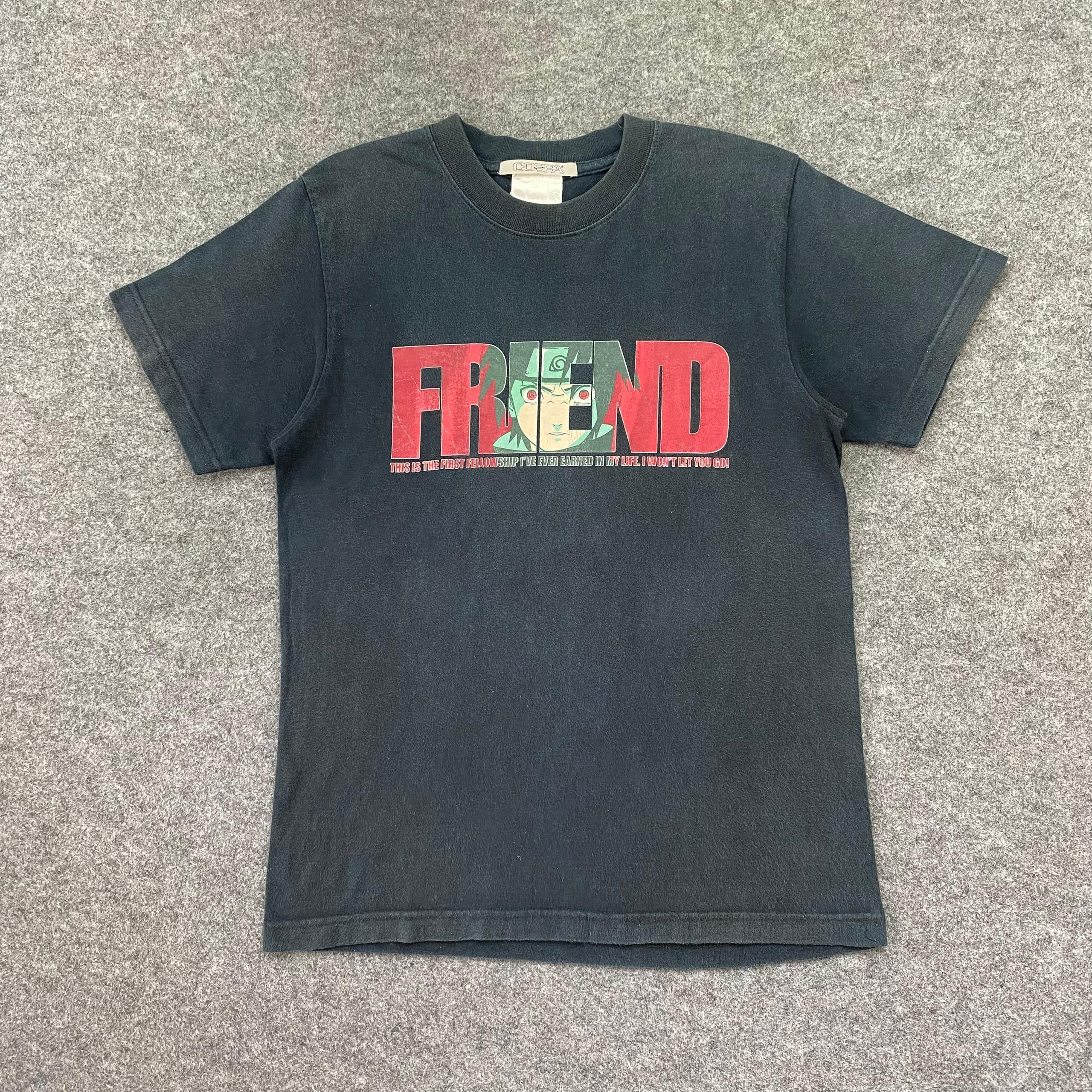 Anime Vintage Naruto Friend Anime Tshirt Size US M / EU 48-50 / 2 - 1 Thumbnail
