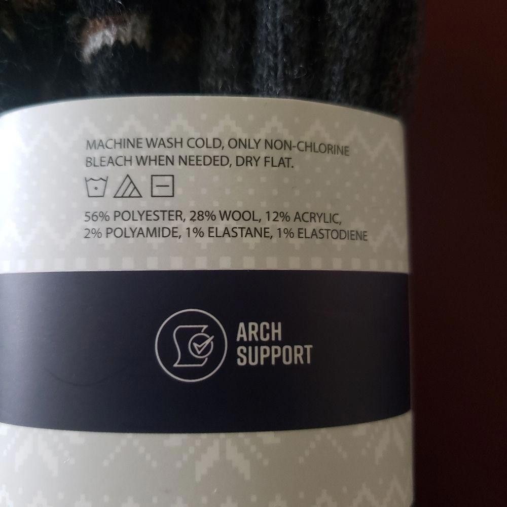 Designer CT1291a MUK LUKS Men’s BOOT SOCKS SIZE 10-13 Size ONE SIZE - 3 Thumbnail