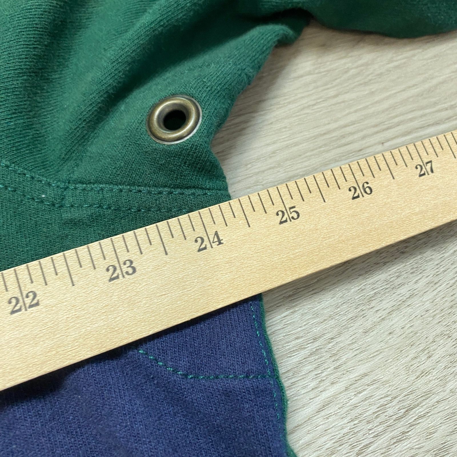 Polo Ralph Lauren × Vintage VTG Polo Ralph Lauren PRL 67 3 Patch Rugby Hoodie Men's XL Size US XL / EU 56 / 4 - 7 Thumbnail
