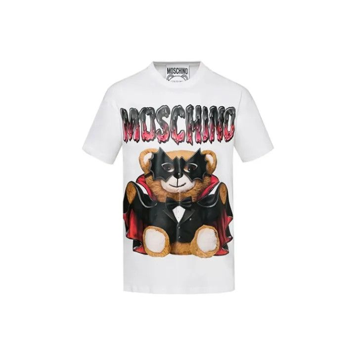 Moschino Moschino SS21 Cartoon Bear Short Sleeve T-Shirt 0079 Size S / US 4 / IT 40 - 1 Thumbnail