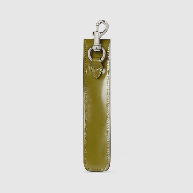 Gucci oc11z1225 Size: OS / Holder for Apple Pencil in Olive Green Size ONE SIZE - 1 Thumbnail