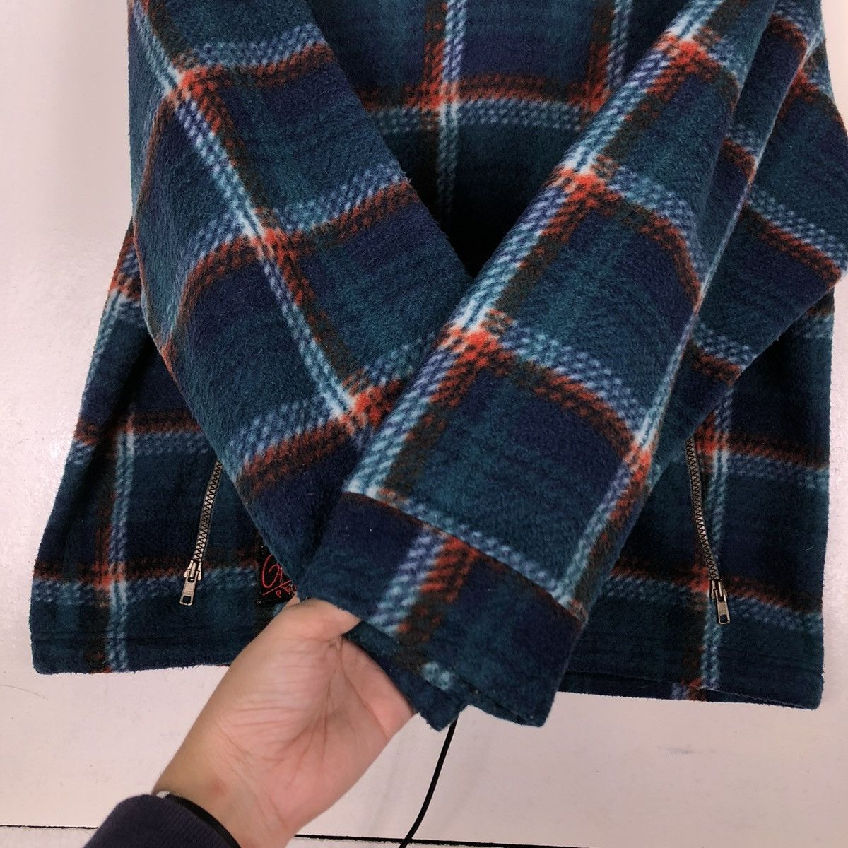 Hysteric Glamour 🔥VINTAGE FLEECE TARTAN DESIGN PULL OVER JACKET PEAKABOO Size US M / EU 48-50 / 2 - 16 Thumbnail