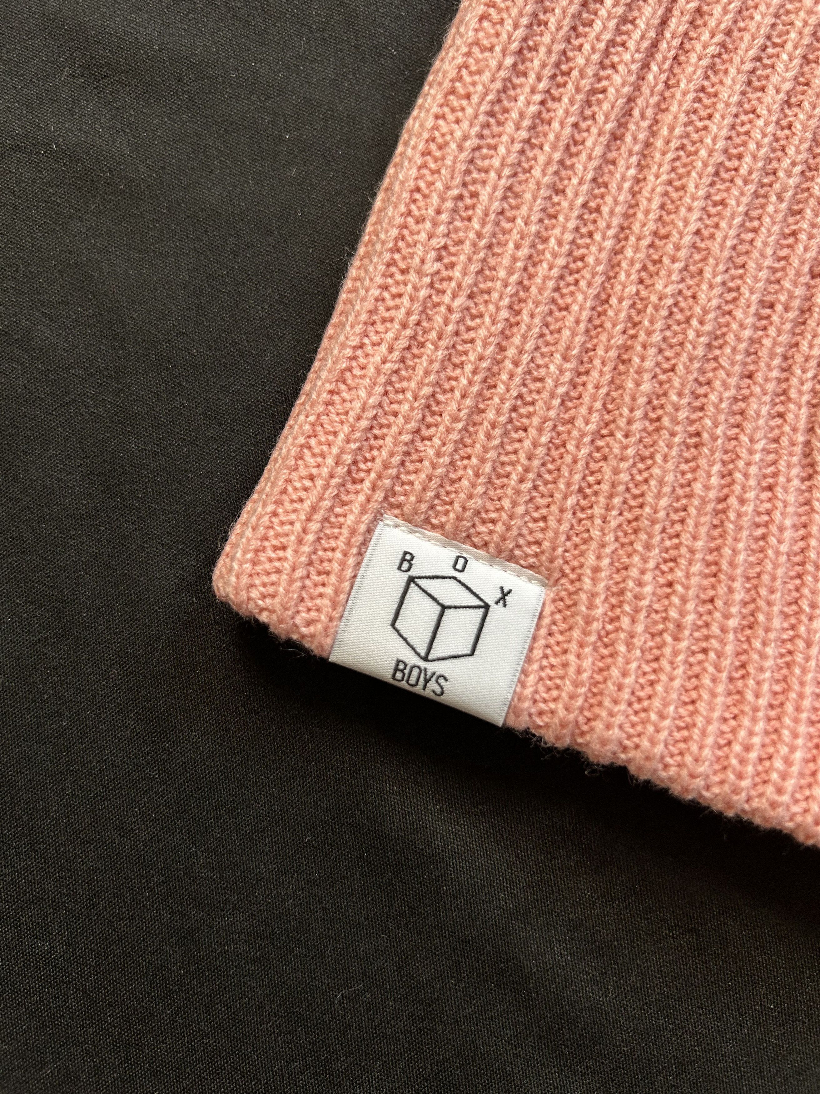 Japanese Brand Rare Box Boys Retro Hearts Pink Balaclava Ski Mask OS Size ONE SIZE - 6 Thumbnail