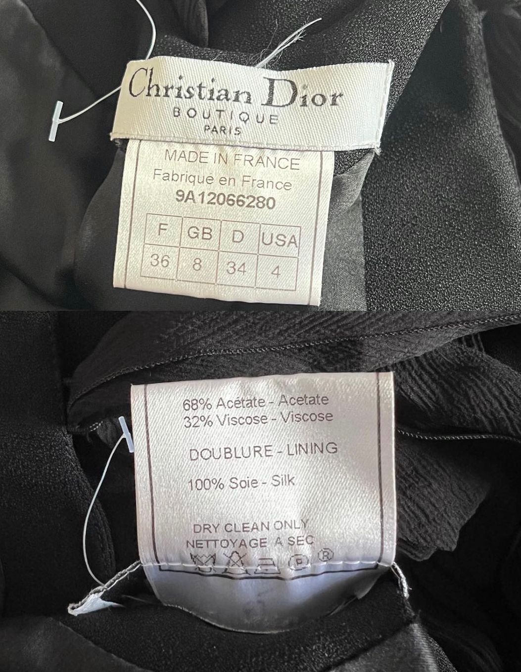 Dior Dior by John Gilliano maxi dress Size XS / US 0-2 / IT 36-38 - 2 Thumbnail