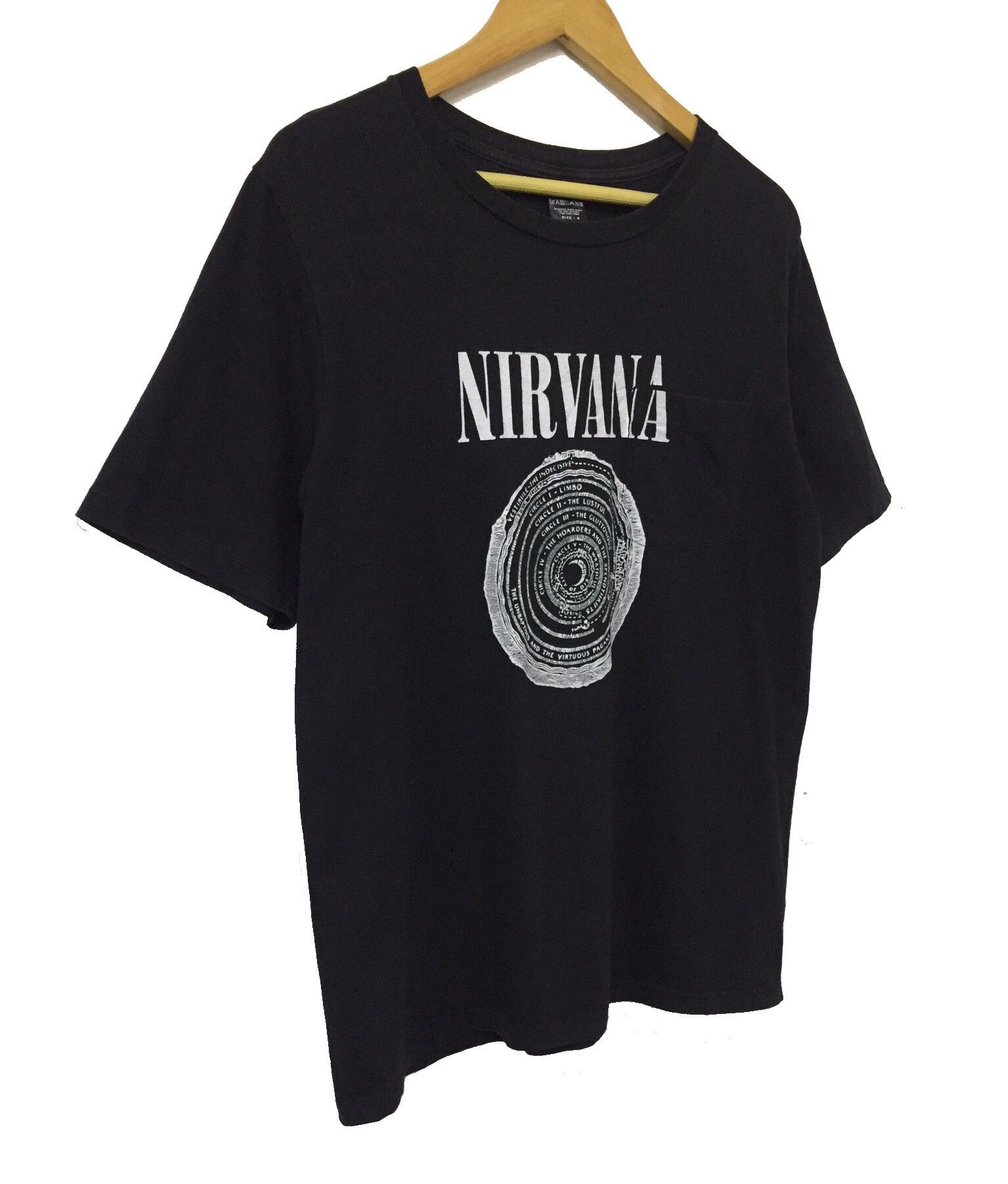Number (N)ine NUMBER (N)INE VESTIBULE NIRVANA GRUNGE JAPAN TSHIRT Size US L / EU 52-54 / 3 - 4 Thumbnail