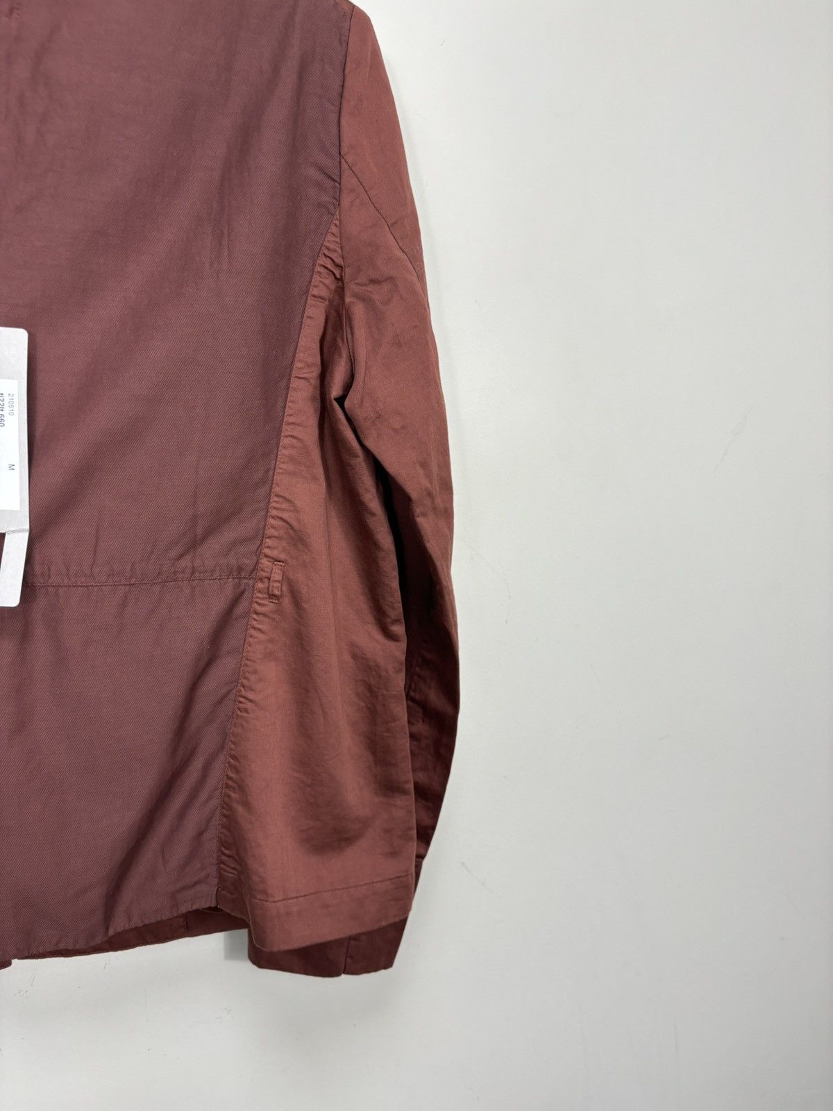 hannes roether Hannes Roether NEW Rust Cotton Linen Luxury Blazer Jacket Size M / US 6-8 / IT 42-44 - 21 Thumbnail