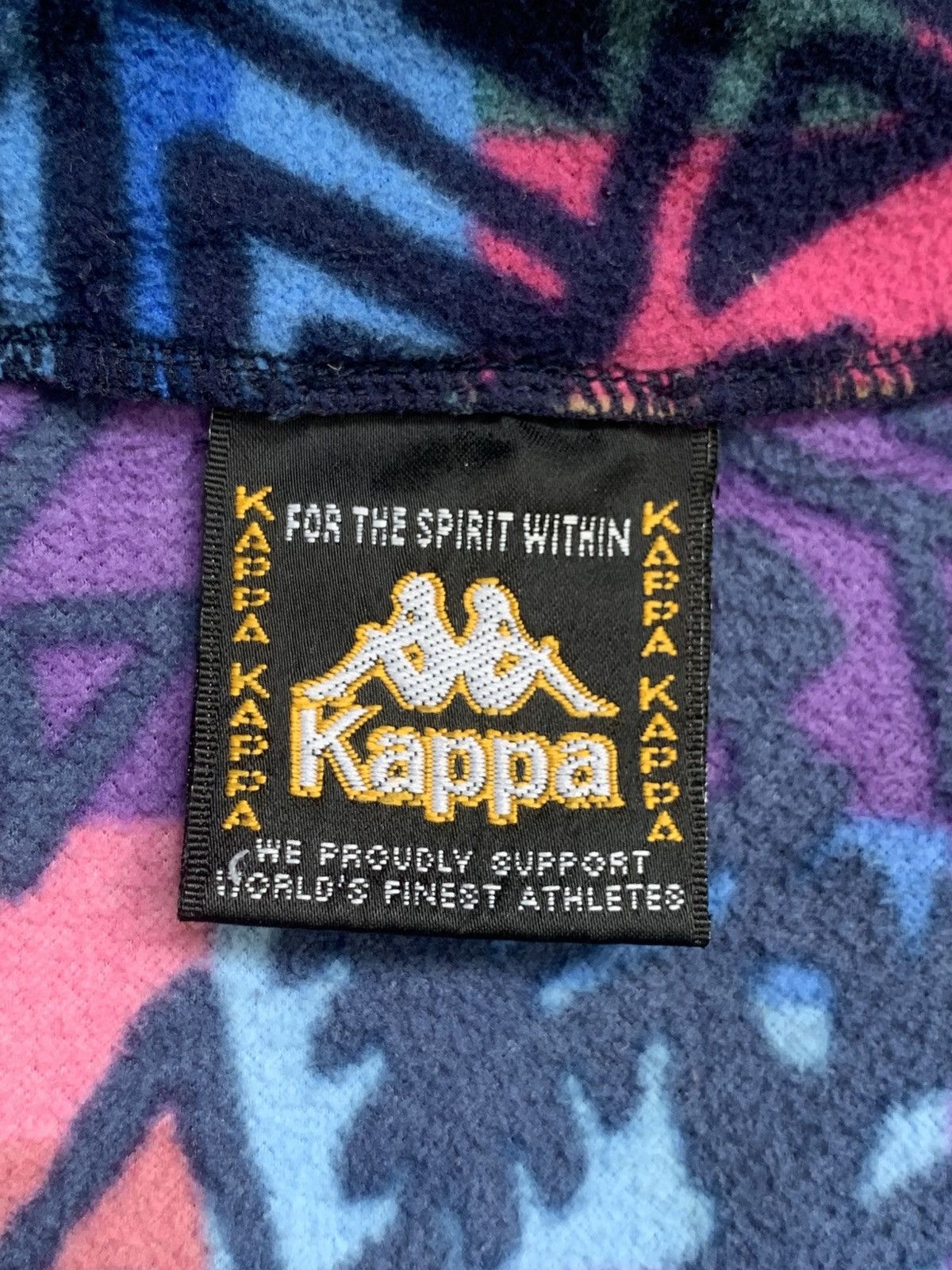 Kappa Rare Design Vintage Kappa Fleece Sweater Size M / US 6-8 / IT 42-44 - 5 Thumbnail