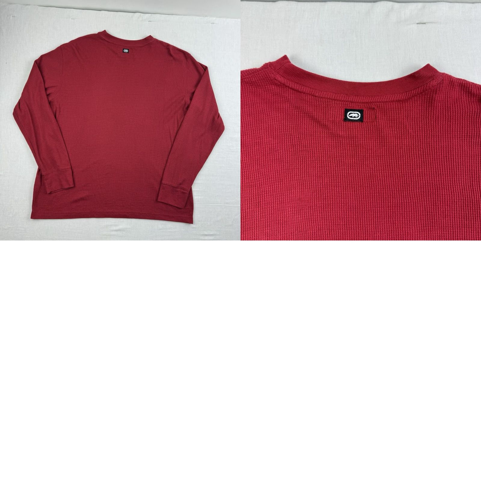 Ecko Unltd. VINTAGE Ecko Unltd Thermal Shirt Adult Large Red Hipster Y2K Grunge Mens Size US L / EU 52-54 / 3 - 8 Thumbnail
