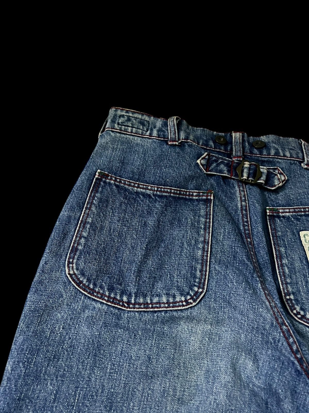 Casey Casey × Vintage × Wrangler 💥Baggy💥Vintage 80’s Casey Jones CJO X Wrangler Very Rare Size US 28 / EU 44 - 10 Thumbnail