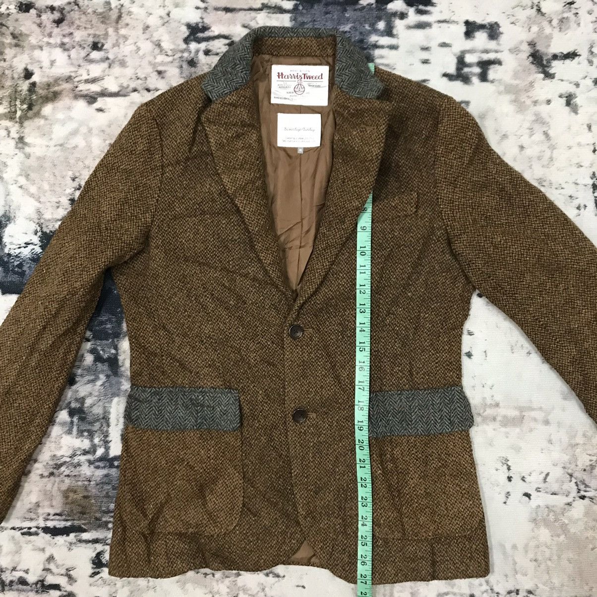 Harris Tweed Harris Tweed Sevendays Sunday Knit Wool Blazer Jacket Size US S / EU 44-46 / 1 - 11 Thumbnail
