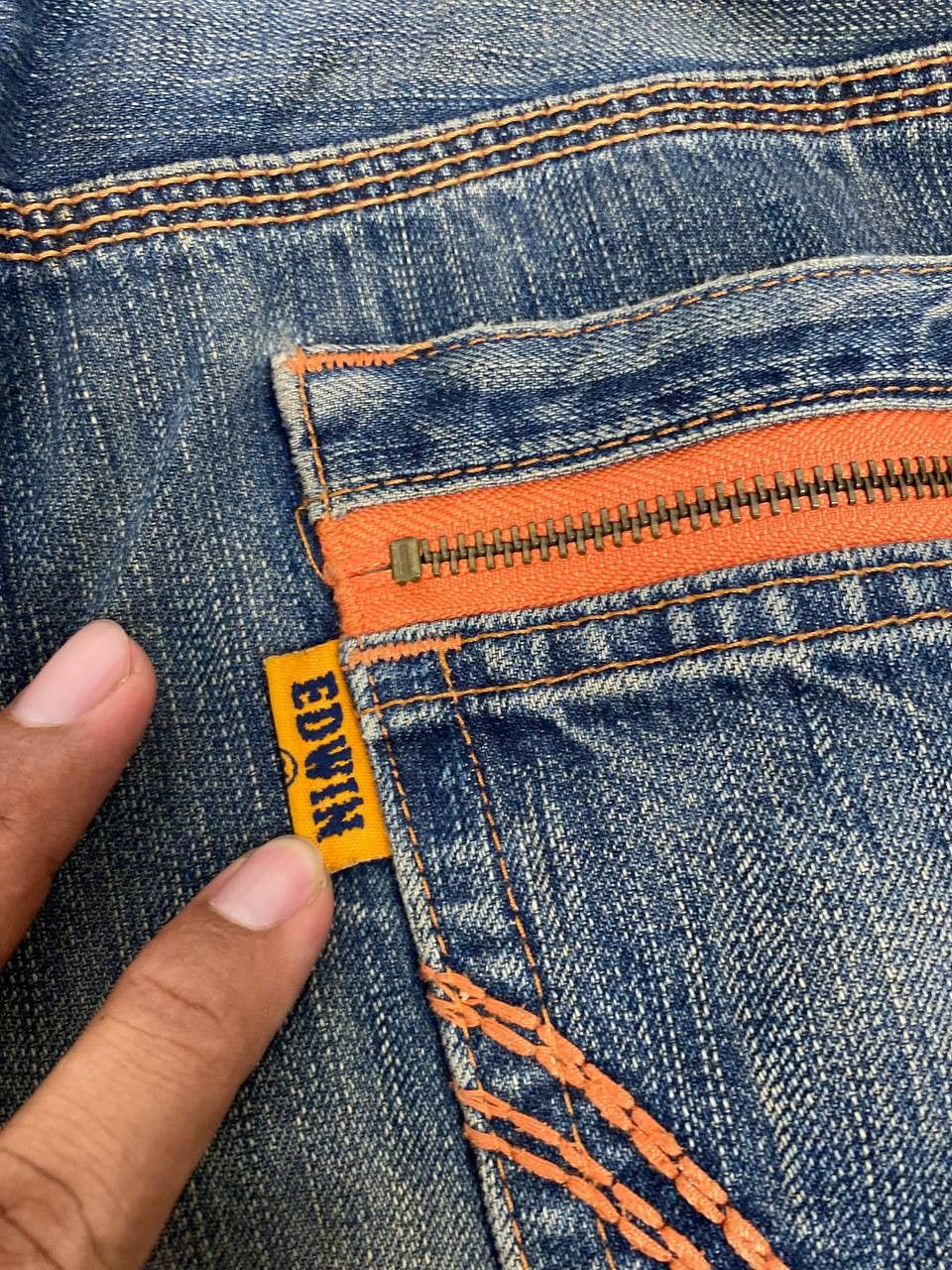 Edwin edwin japanese brands distressed denim nice design Size US 38 / EU 54 - 5 Thumbnail