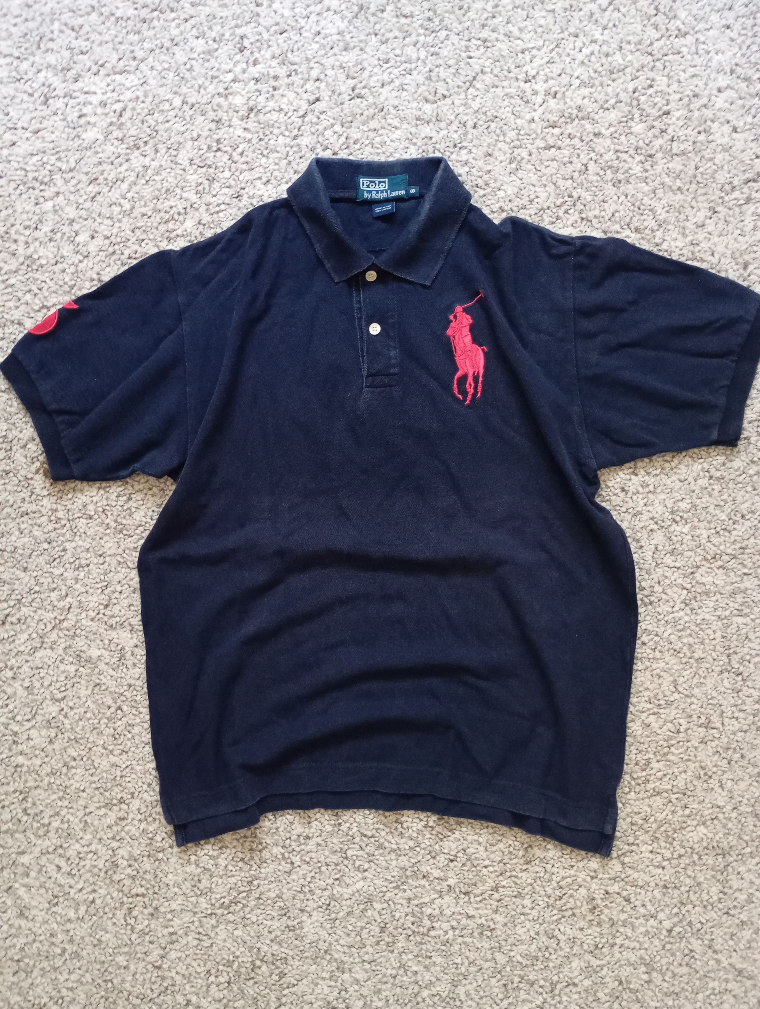 Polo Ralph Lauren × Vintage Vintage Polo Ralph Lauren Big Pony Polo Tshirt S Size US M / EU 48-50 / 2 - 1 Thumbnail