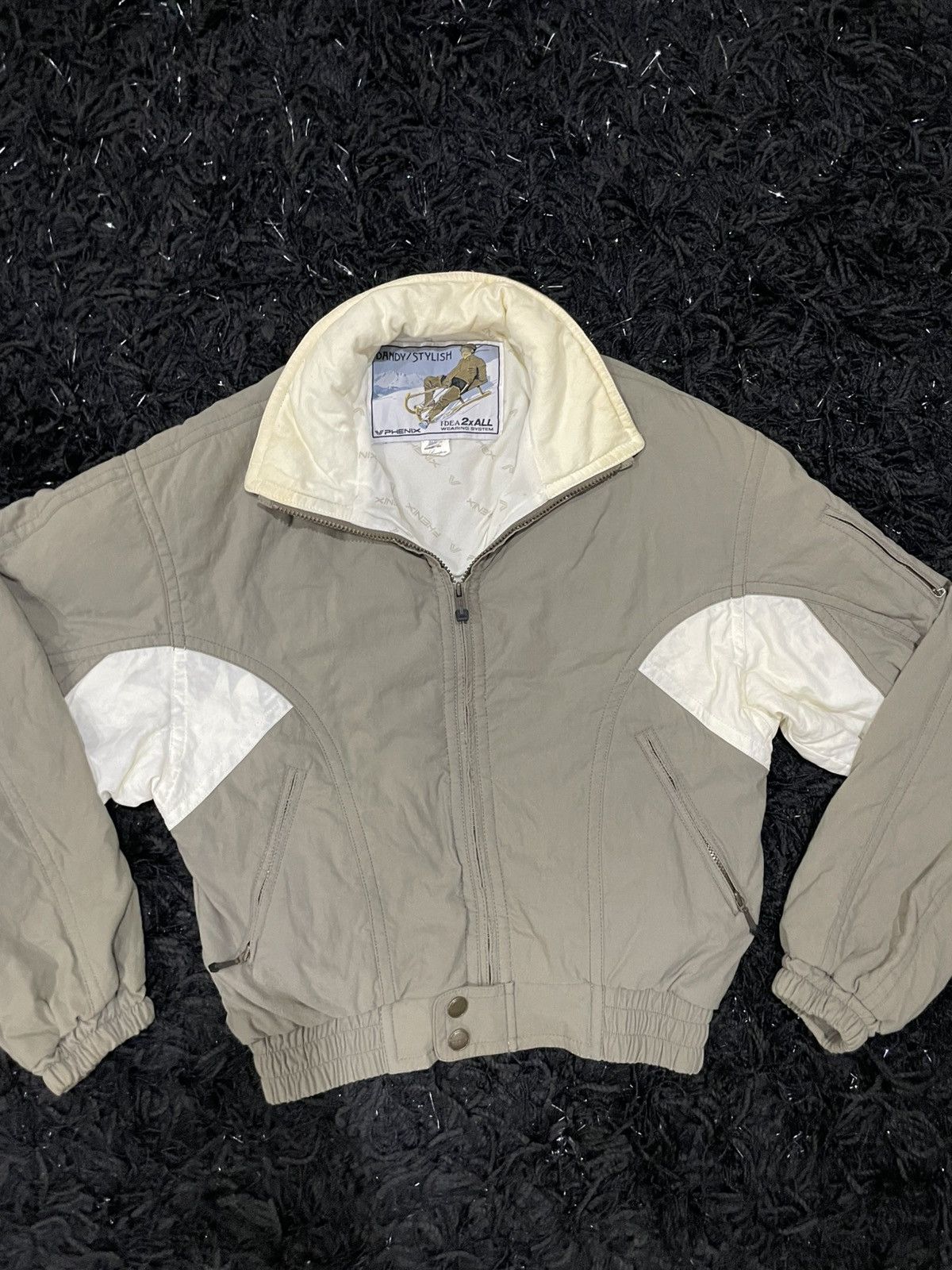 Phenix Vintage Phenix Dandy Stylish Wearing system bomber jacket L Size US L / EU 52-54 / 3 - 4 Thumbnail