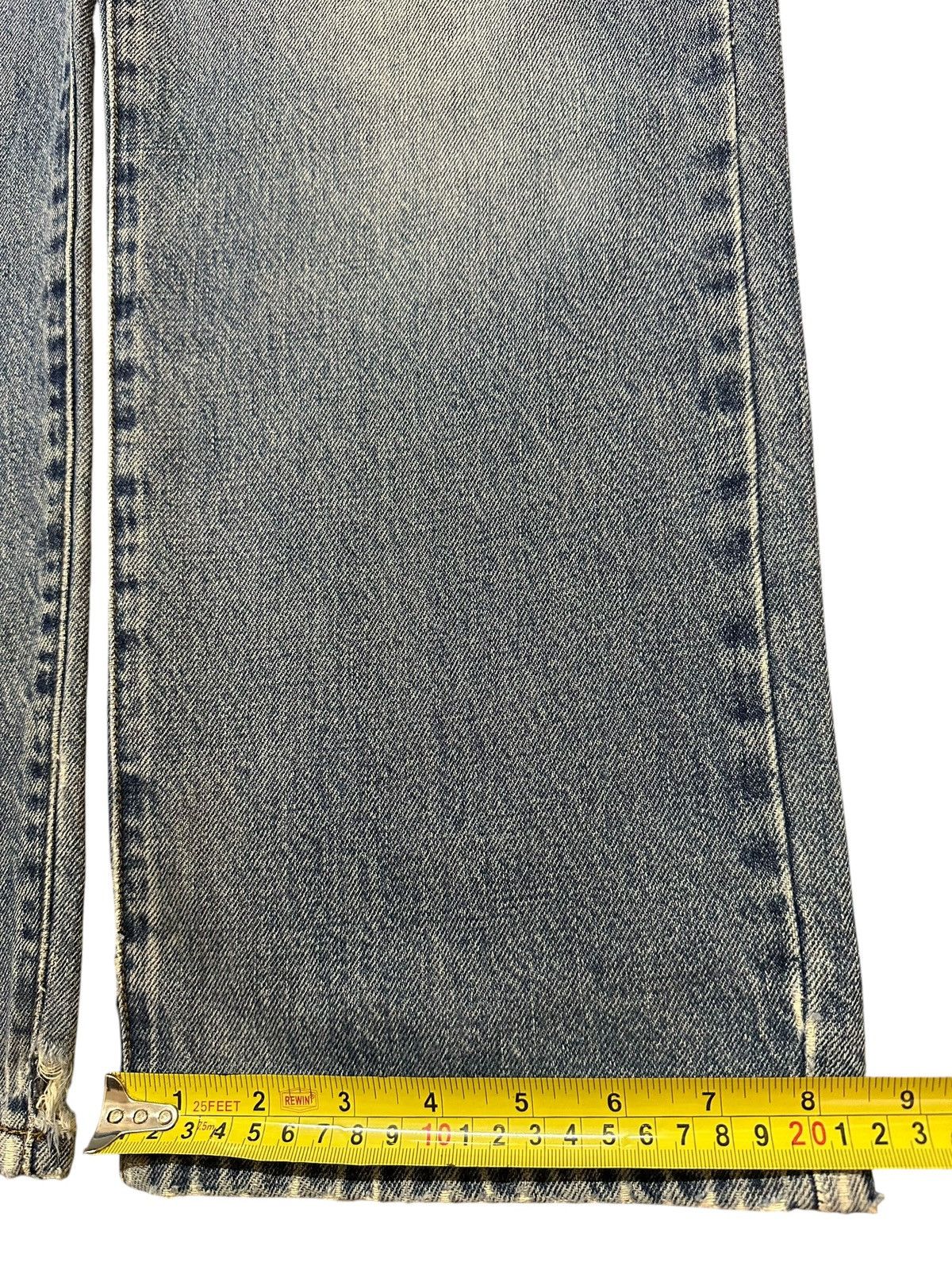 Japanese Brand Vintage Japanese Brand Faded Wash Distress Baggy Jeans Size US 32 / EU 48 - 16 Thumbnail