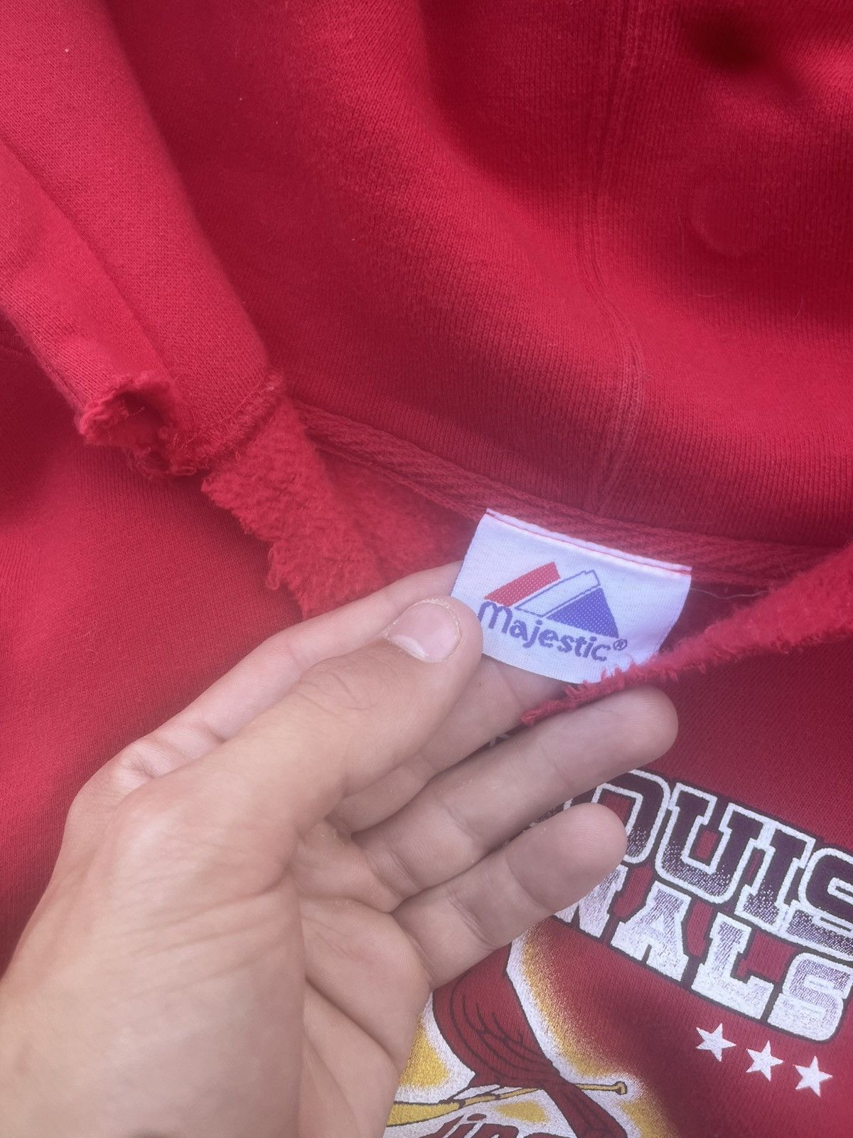 MLB Vintage 2006 World Series Cardinals Hoodie Size US XL / EU 56 / 4 - 2 Thumbnail