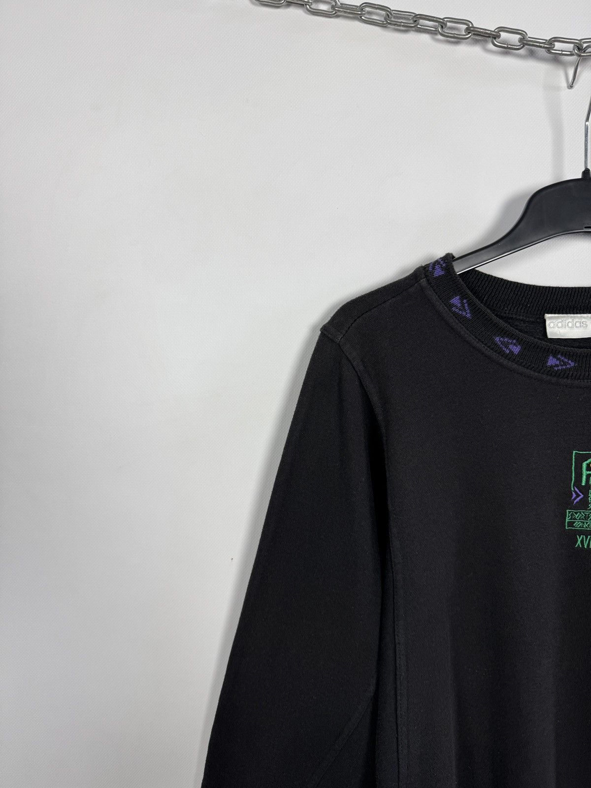 Adidas Adidas Vintage 90s Sportswear Crewneck Sweatshirt Retro XL Size US XL / EU 56 / 4 - 3 Thumbnail