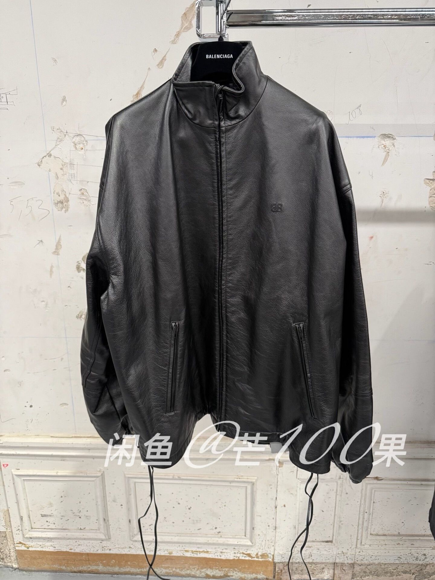 Balenciaga Balenciaga 26 Side Strap Zip Leather Jacket Size US M / EU 48-50 / 2 - 1 Thumbnail