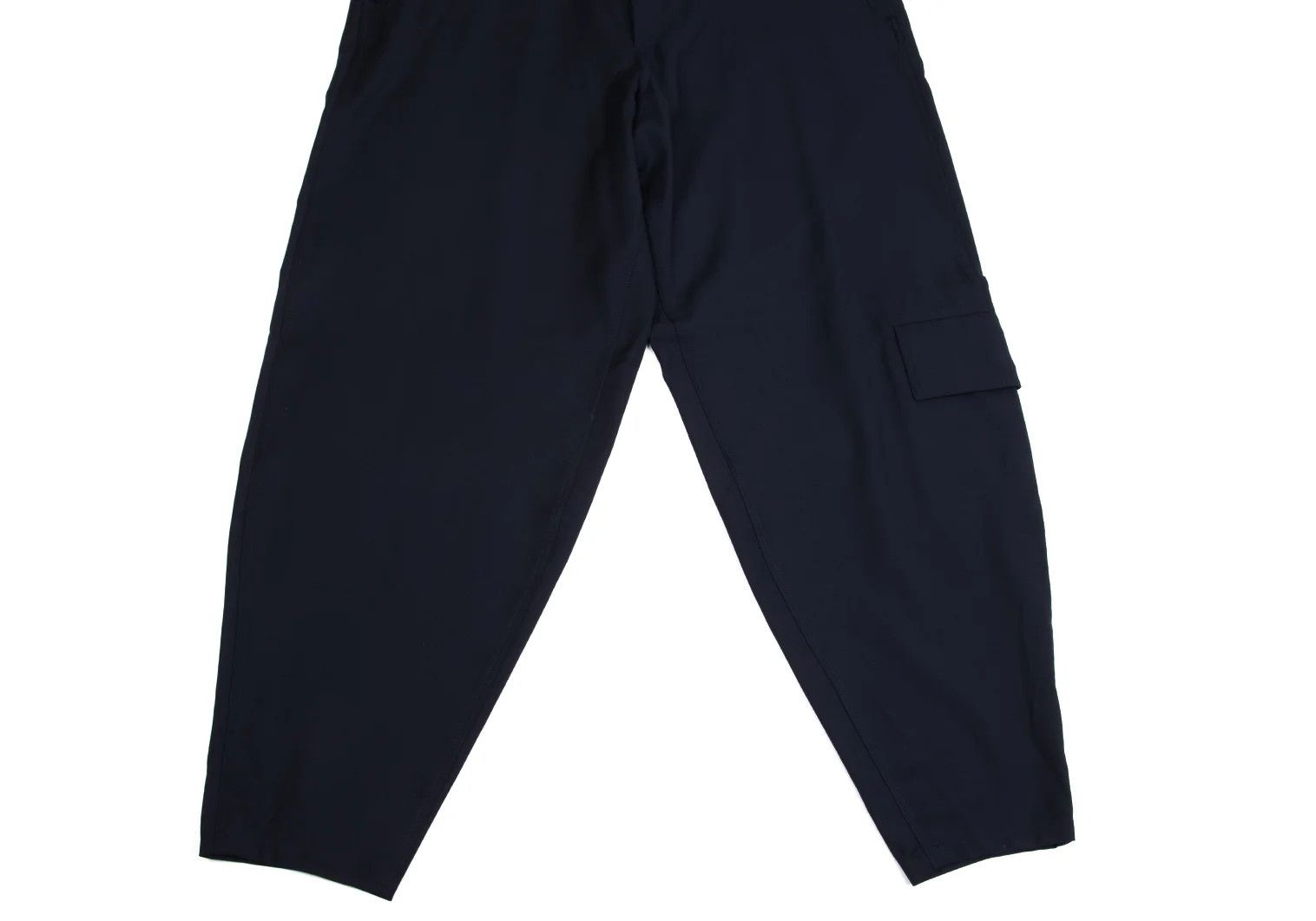 Yohji Yamamoto Yohji Yamamoto Wide Tapered Pants Navy XL Size US 38 / EU 54 - 6 Thumbnail