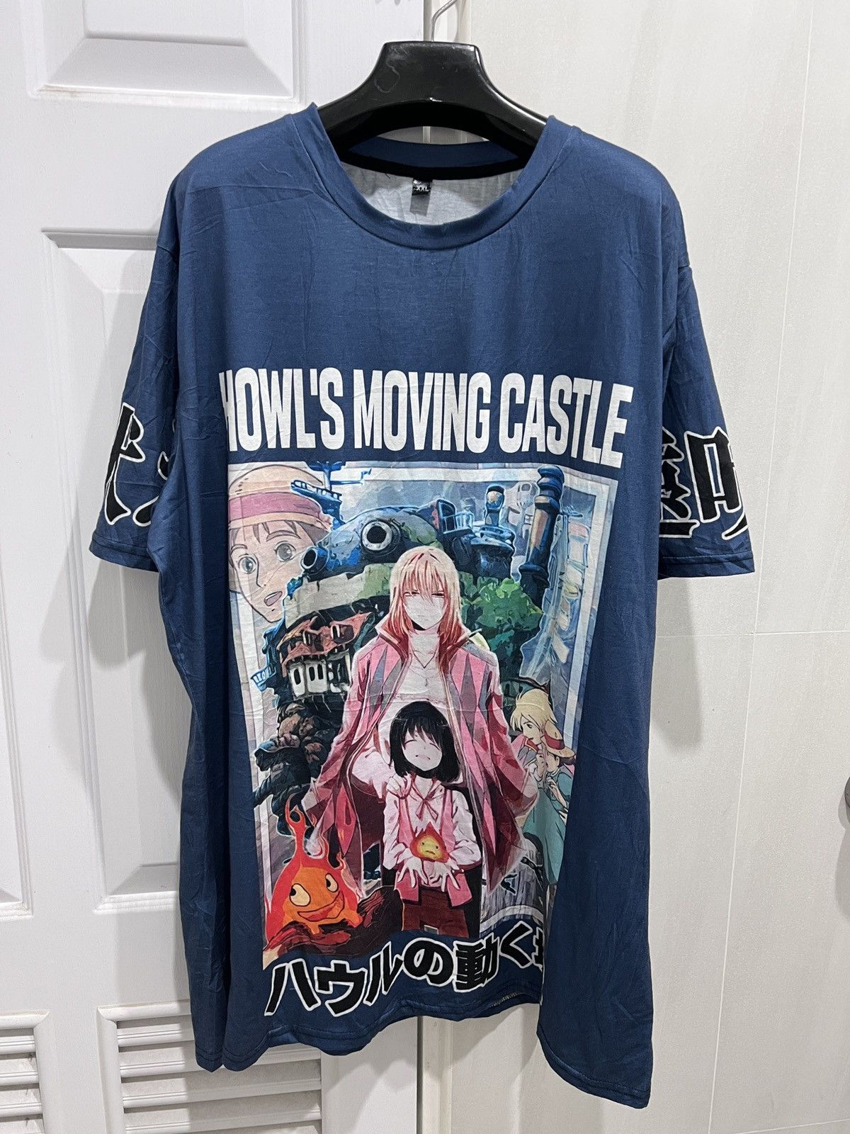 Anime × Cartoon Network × Japanese Brand Howl's Moving Castle Studio Ghibli Promo Tee anime Size US XXL / EU 58 / 5 - 1 Thumbnail