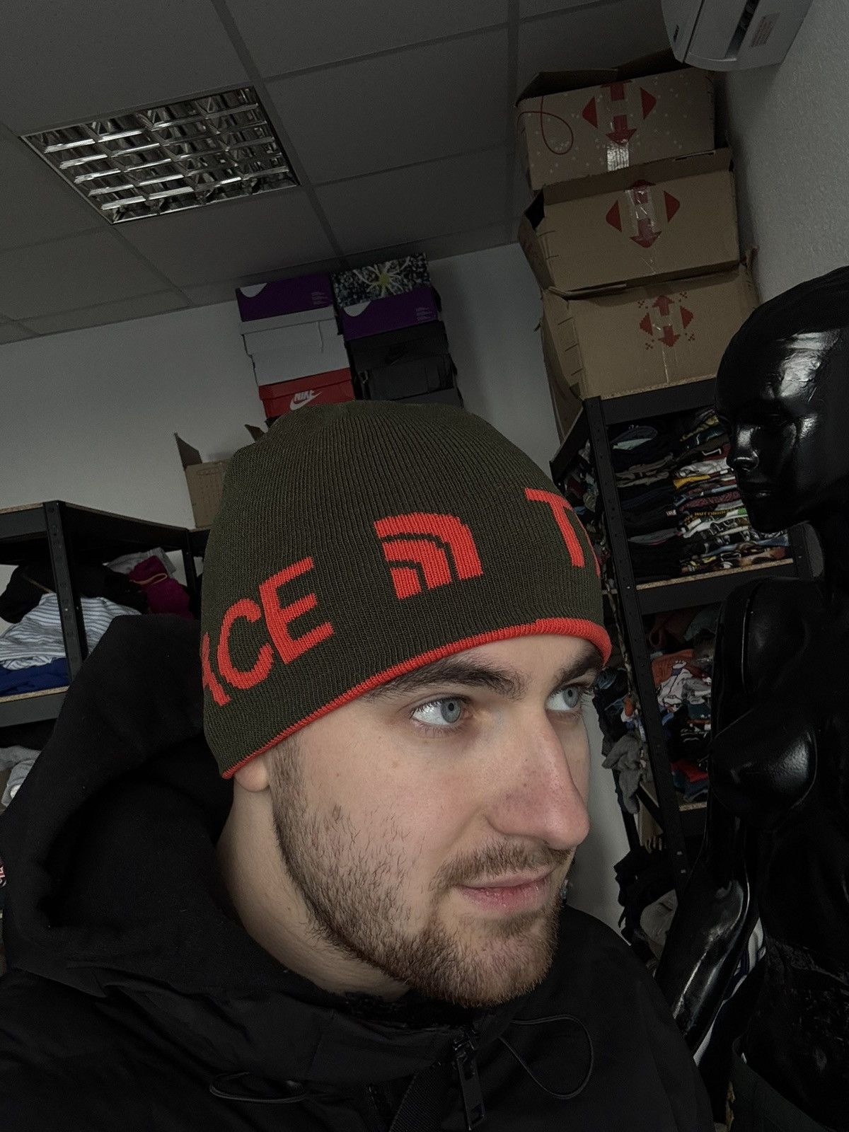 The North Face Vintage The North Face two sided outdoor hat rare beanie Size ONE SIZE - 6 Thumbnail